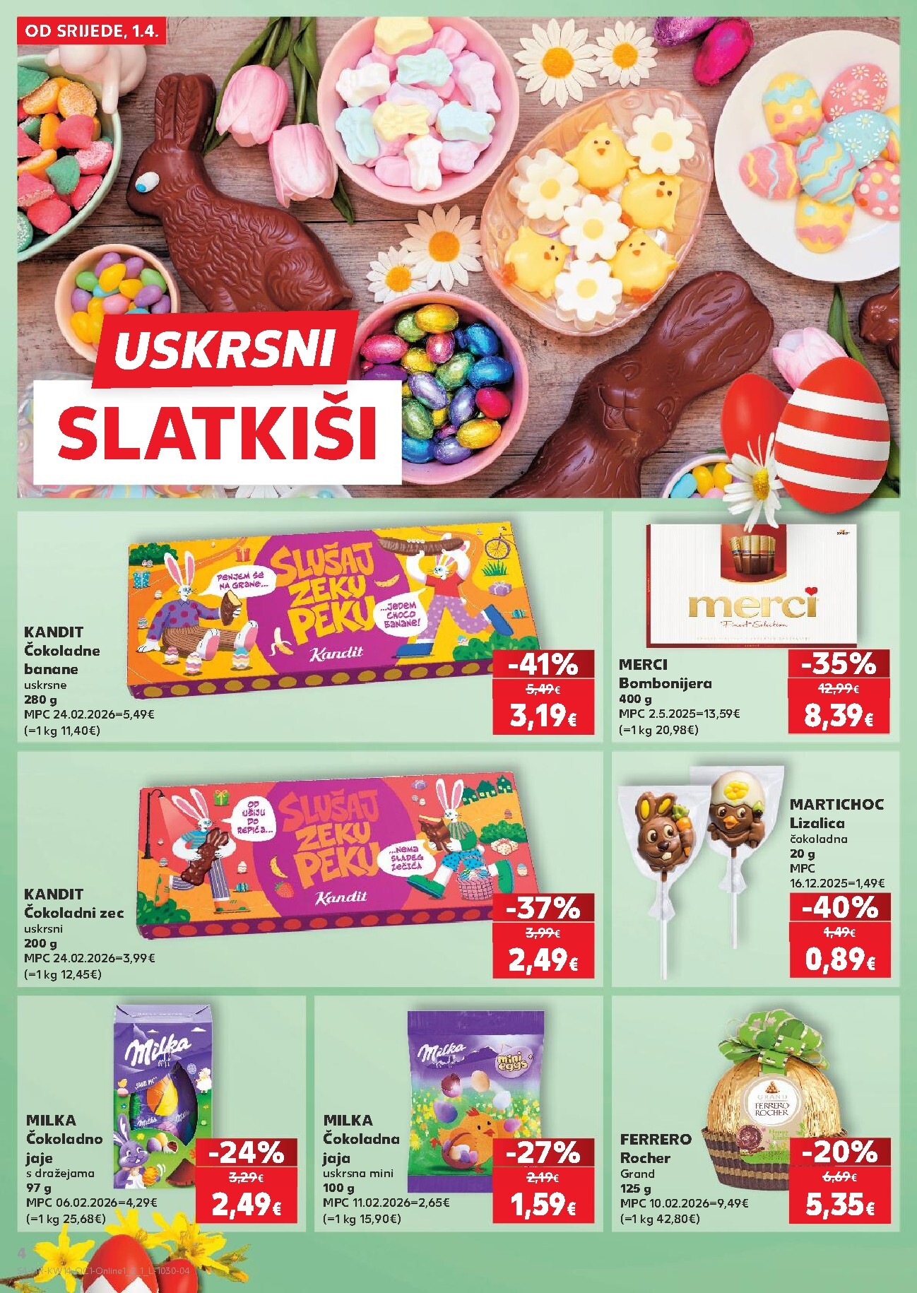 kaufland - Prelistajte katalog Kaufland - Želiš još bogatiju ponudu, vrijedi od 01.04.2026 do 07.04.2026 - page: 4