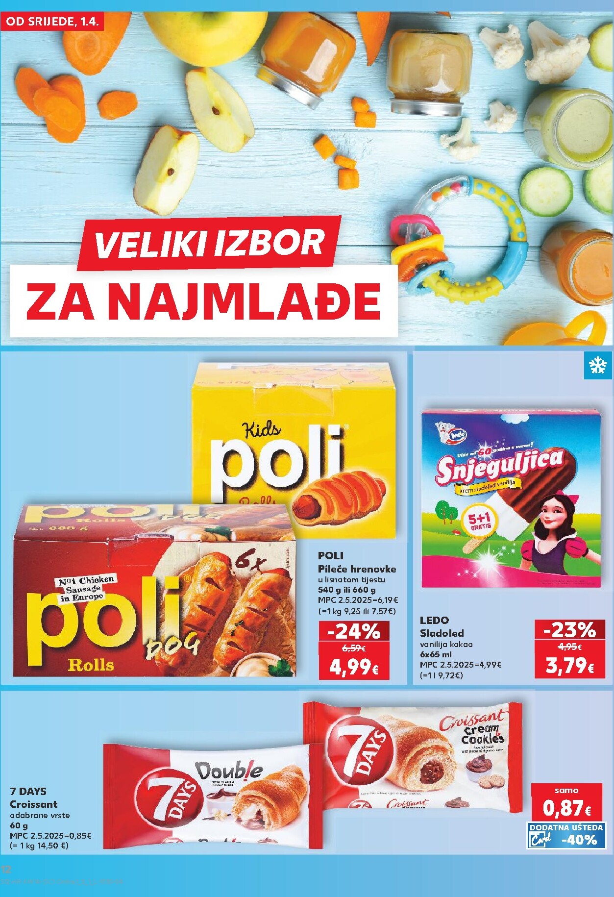 kaufland - Prelistajte katalog Kaufland - Želiš još bogatiju ponudu, vrijedi od 01.04.2026 do 07.04.2026 - page: 12