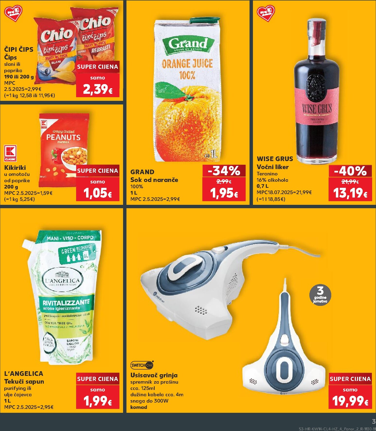 kaufland - Prelistajte katalog Kaufland - Cijene, vrijedi od 01.04.2026 do 07.04.2026 - page: 3