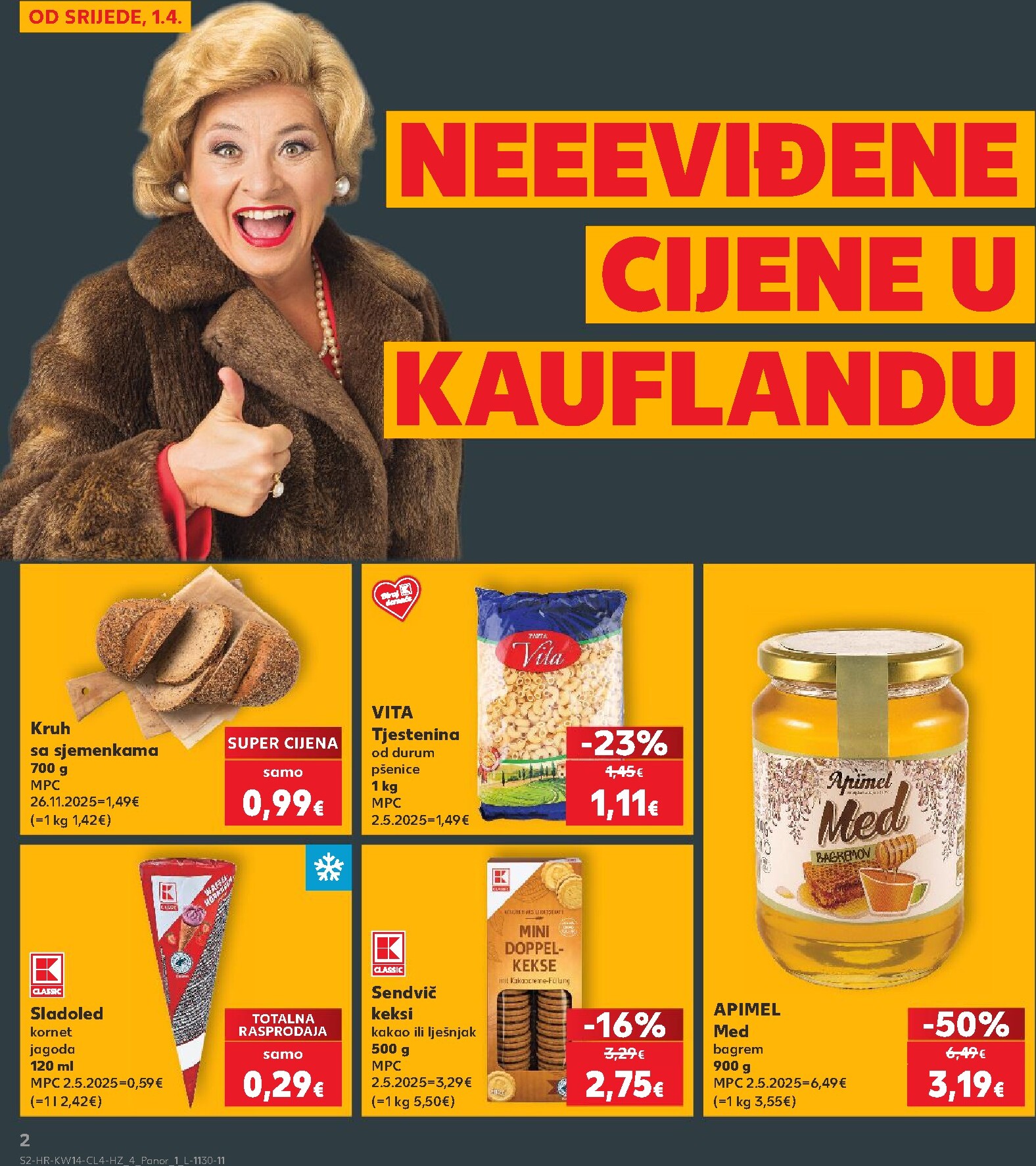 kaufland - Prelistajte katalog Kaufland - Cijene, vrijedi od 01.04.2026 do 07.04.2026 - page: 2