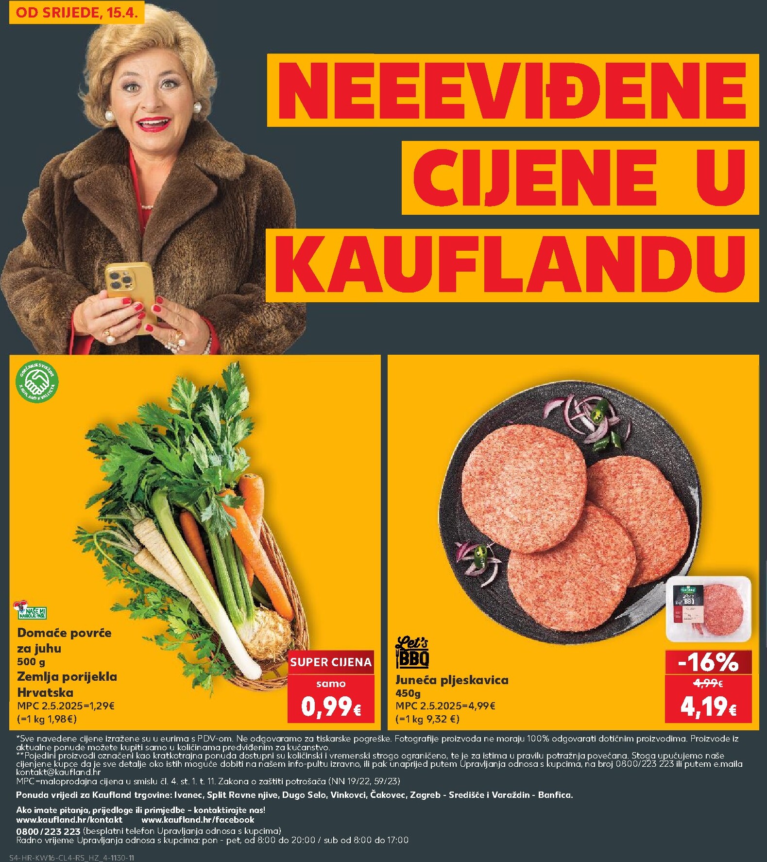 kaufland - Kaufland - Cijene letak za sljedeći tjedan od srijede 15.04.2026 do utorka 21.04.2026 - page: 4
