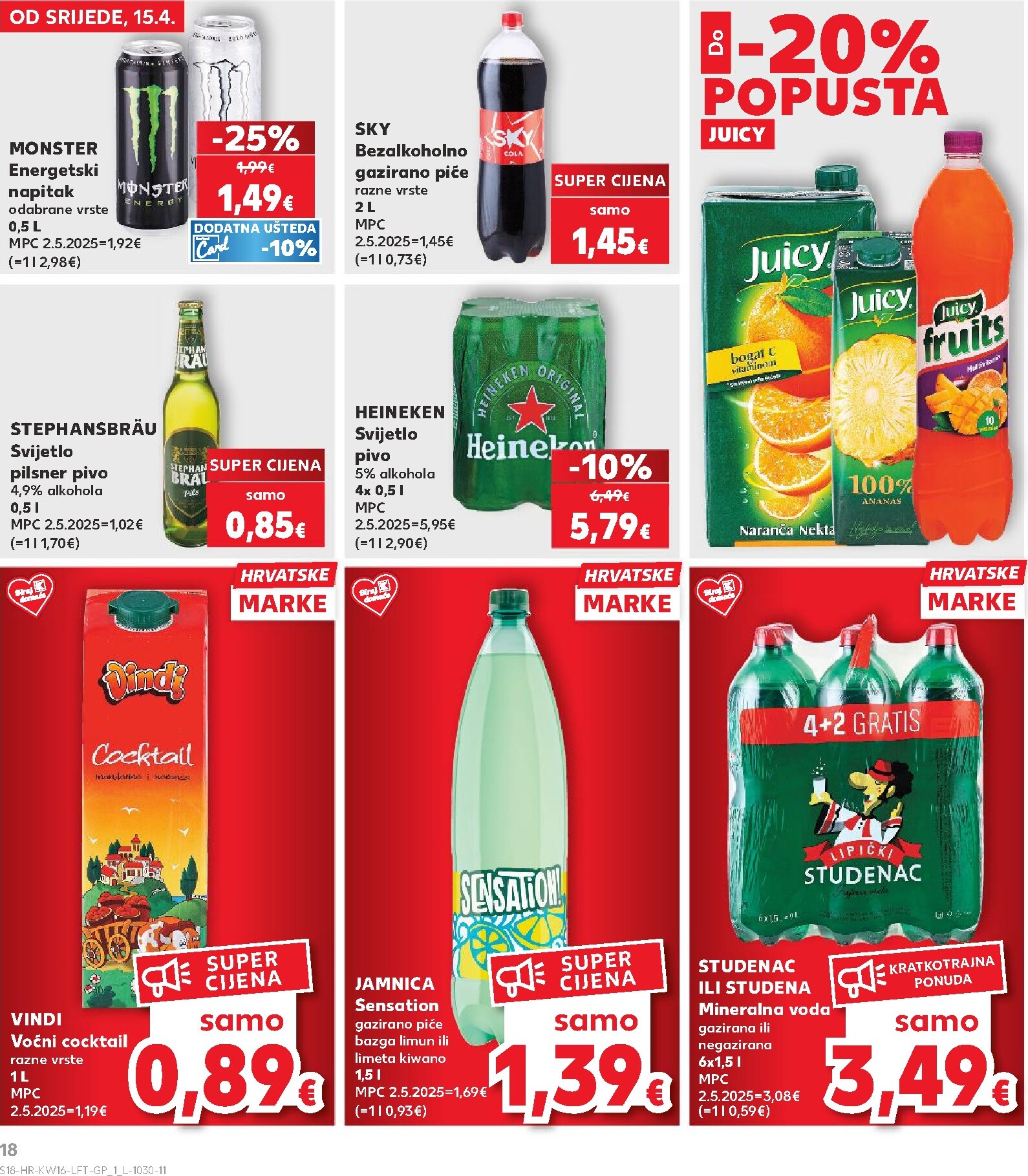 kaufland - Kaufland letak za sljedeći tjedan od srijede 15.04.2026 do utorka 21.04.2026 - page: 18