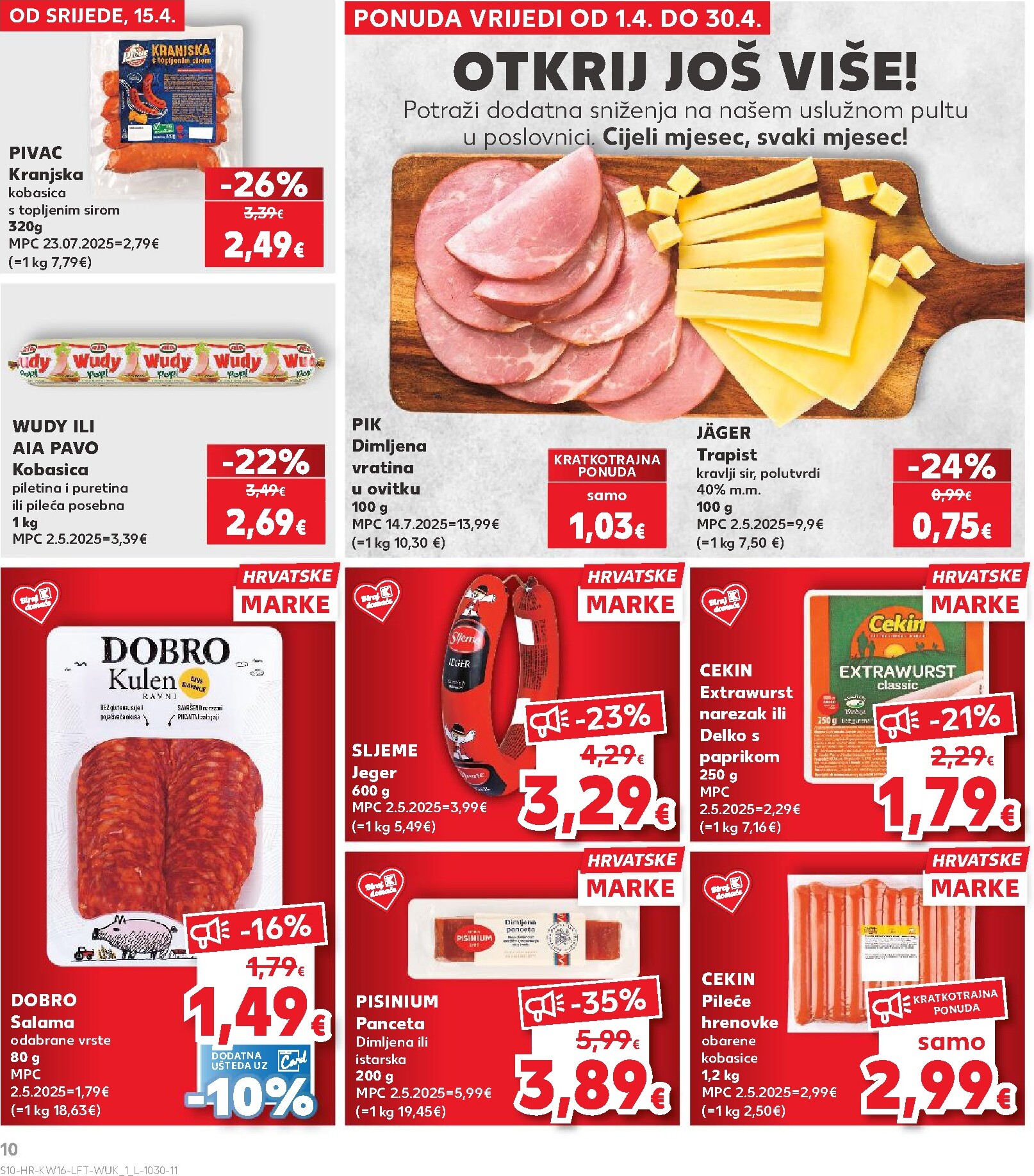 kaufland - Kaufland letak za sljedeći tjedan od srijede 15.04.2026 do utorka 21.04.2026 - page: 10