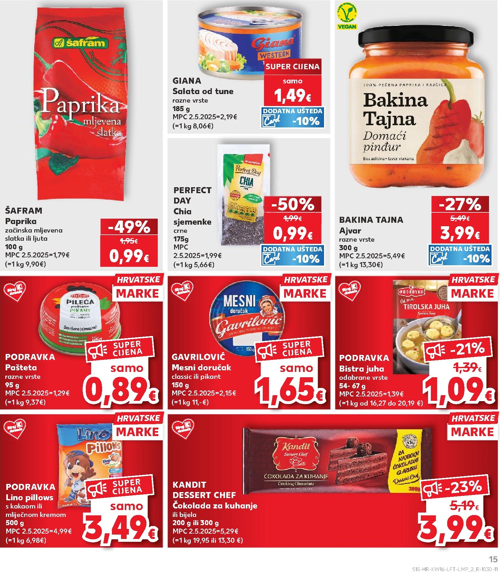 kaufland - Kaufland letak za sljedeći tjedan od srijede 15.04.2026 do utorka 21.04.2026 - page: 15