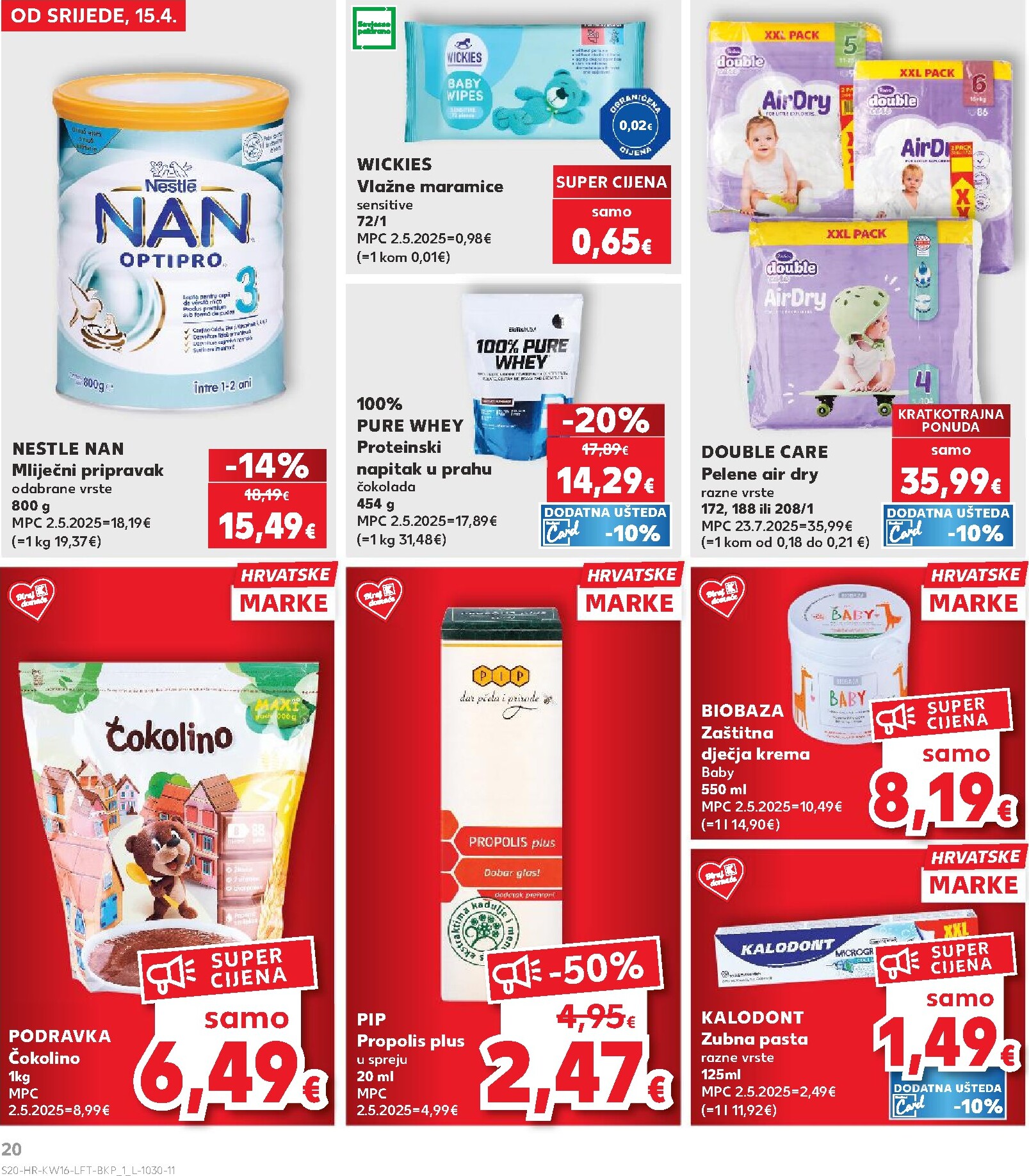 kaufland - Kaufland letak za sljedeći tjedan od srijede 15.04.2026 do utorka 21.04.2026 - page: 20