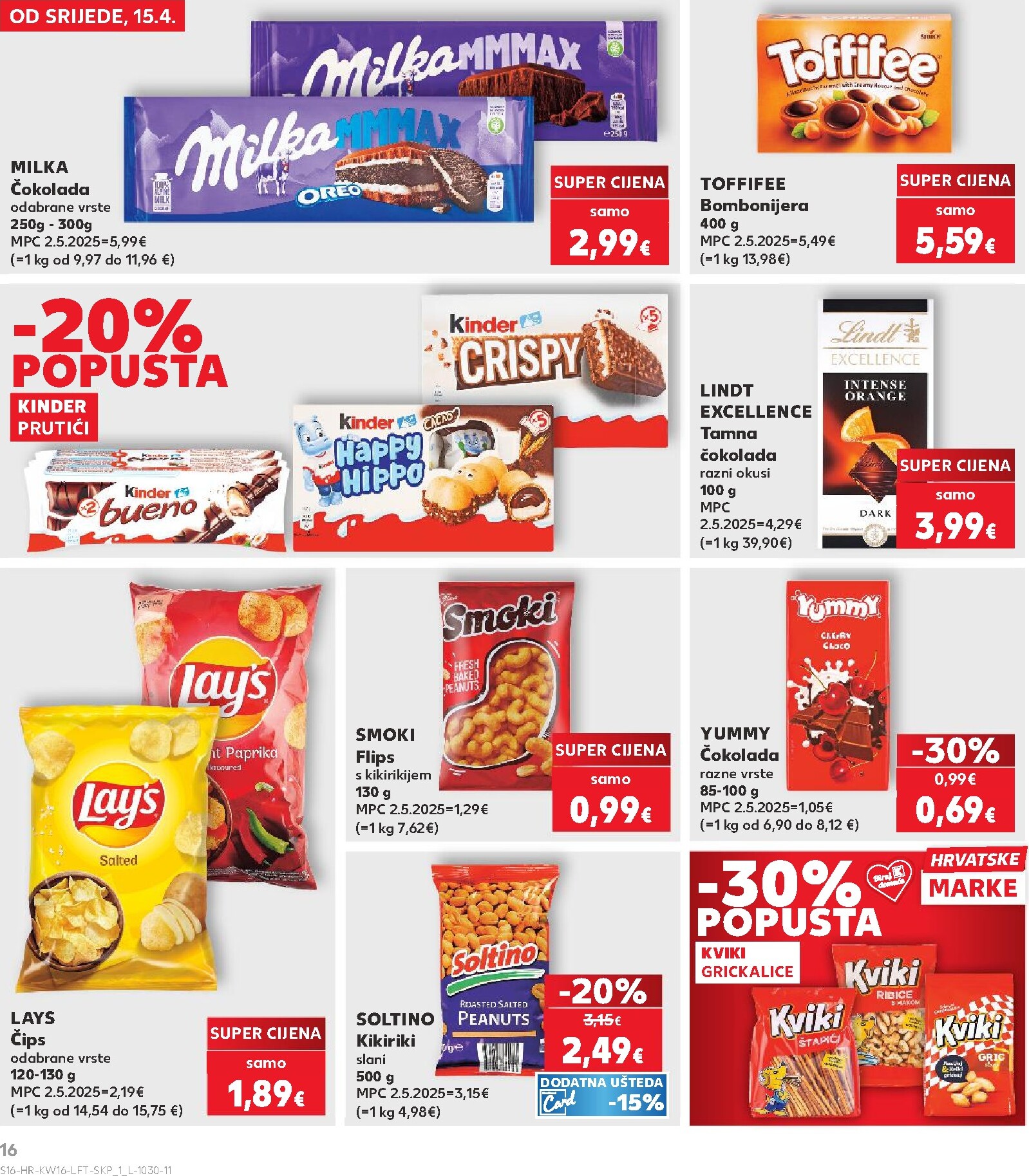 kaufland - Kaufland letak za sljedeći tjedan od srijede 15.04.2026 do utorka 21.04.2026 - page: 16