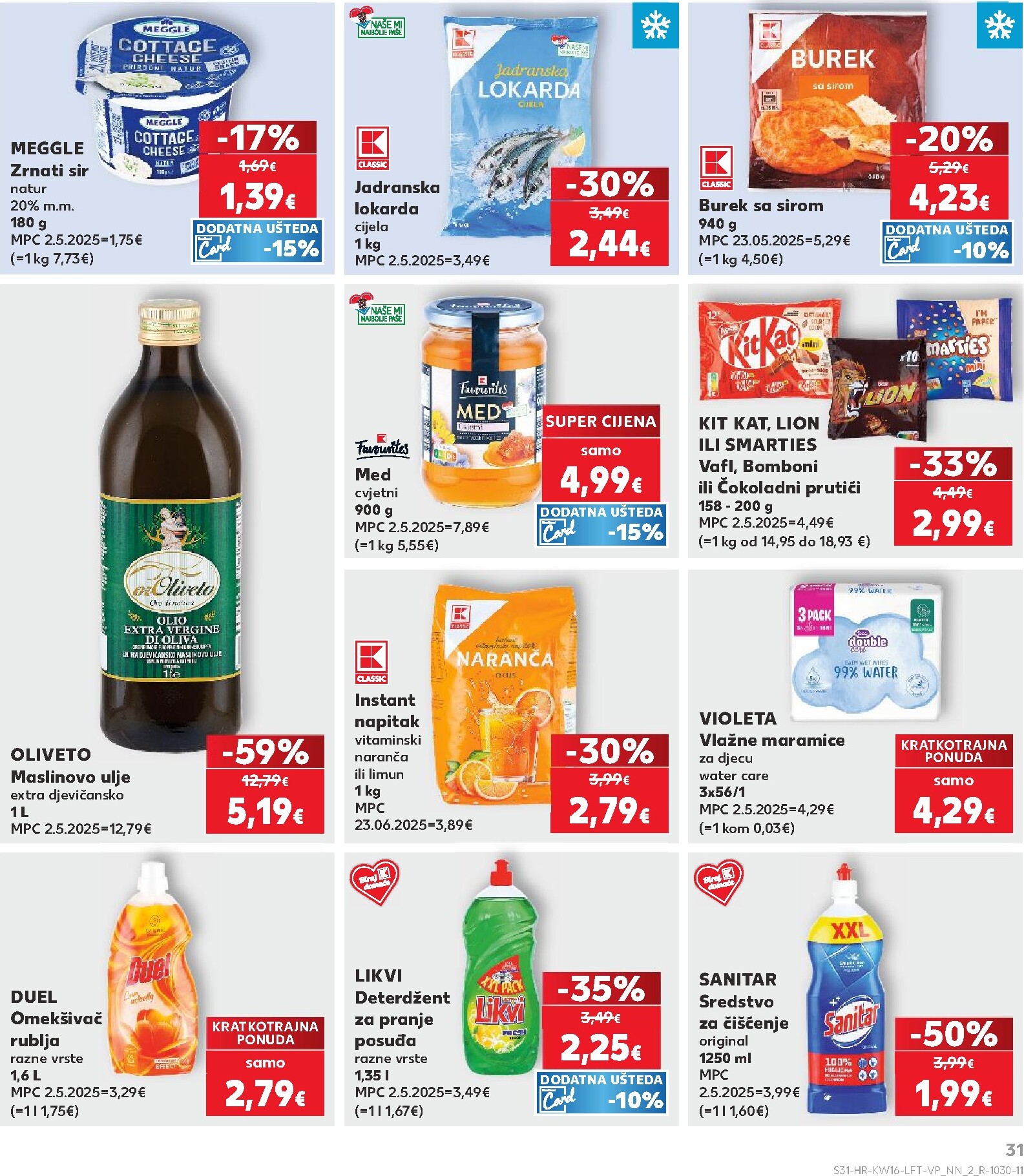 kaufland - Kaufland letak za sljedeći tjedan od srijede 15.04.2026 do utorka 21.04.2026 - page: 31