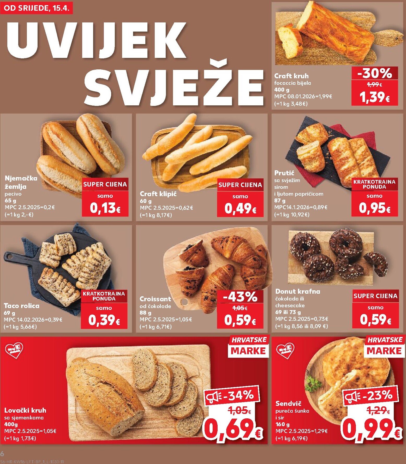kaufland - Kaufland letak za sljedeći tjedan od srijede 15.04.2026 do utorka 21.04.2026 - page: 6