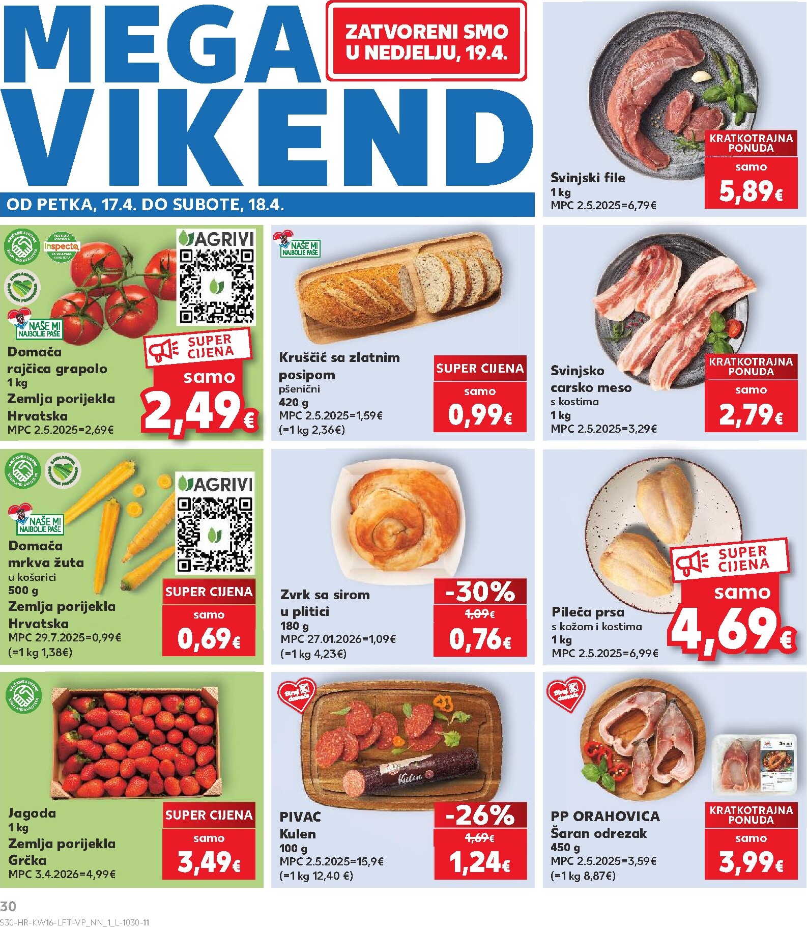 kaufland - Kaufland letak za sljedeći tjedan od srijede 15.04.2026 do utorka 21.04.2026 - page: 30