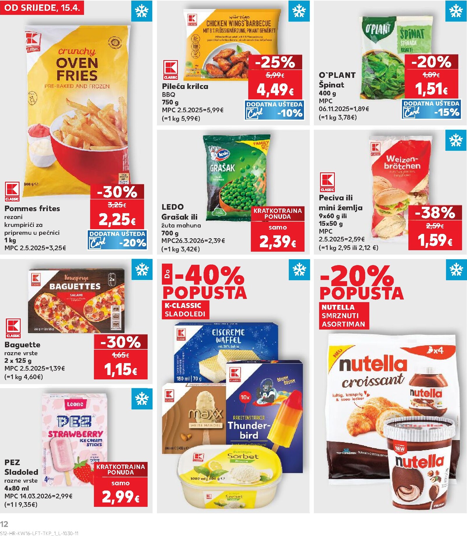 kaufland - Kaufland letak za sljedeći tjedan od srijede 15.04.2026 do utorka 21.04.2026 - page: 12