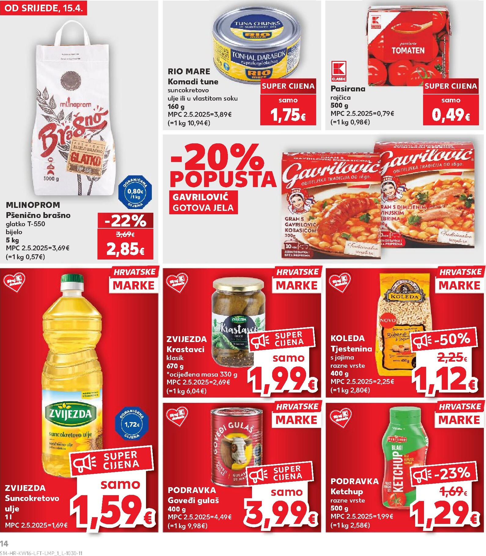 kaufland - Kaufland letak za sljedeći tjedan od srijede 15.04.2026 do utorka 21.04.2026 - page: 14