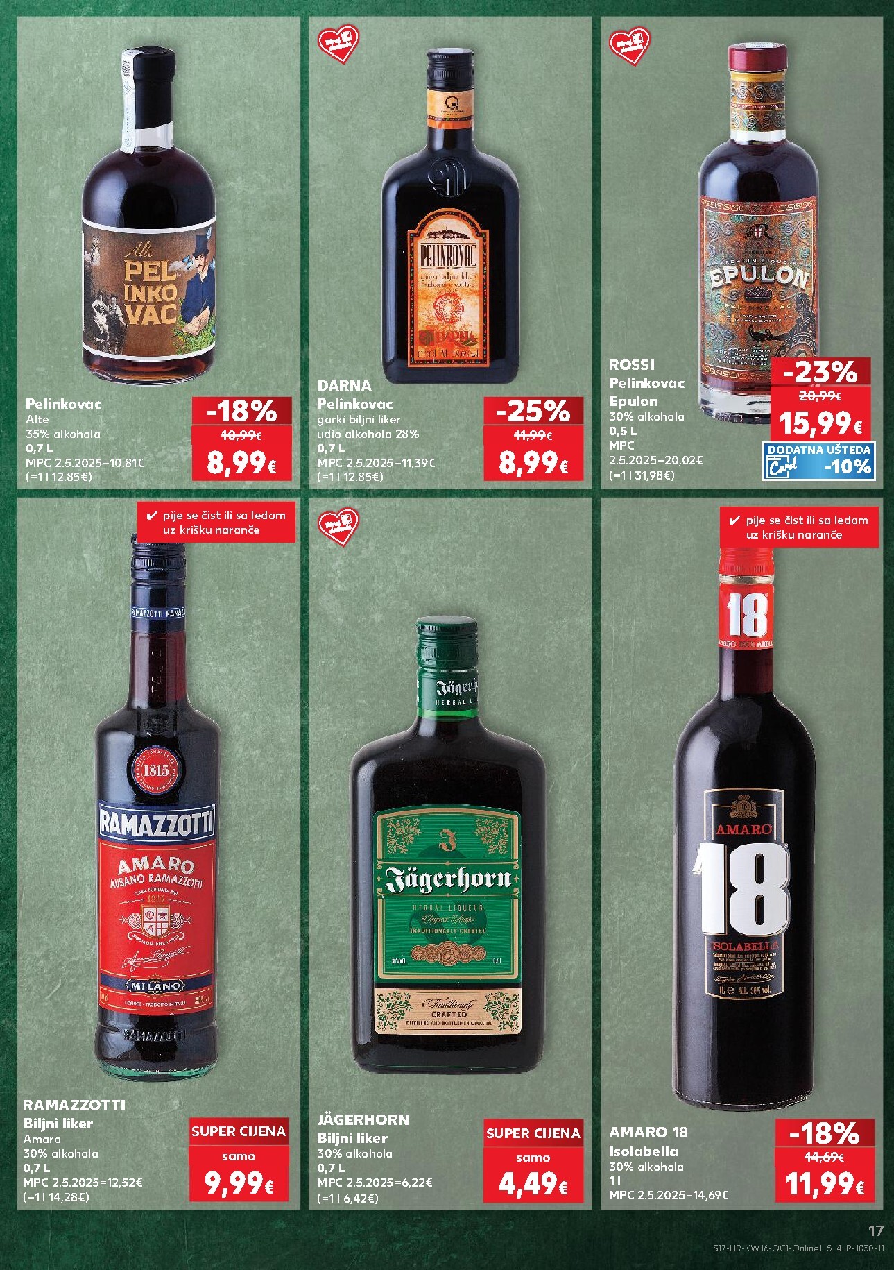 kaufland - Kaufland - Želiš još bogatiju ponudu letak za sljedeći tjedan od srijede 15.04.2026 do utorka 21.04.2026 - page: 17