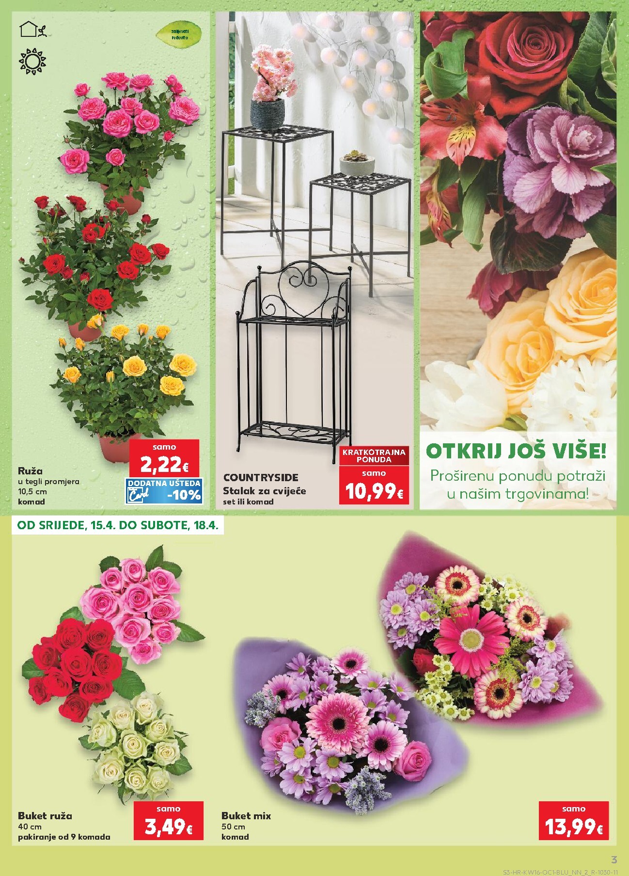 kaufland - Kaufland - Želiš još bogatiju ponudu letak za sljedeći tjedan od srijede 15.04.2026 do utorka 21.04.2026 - page: 3