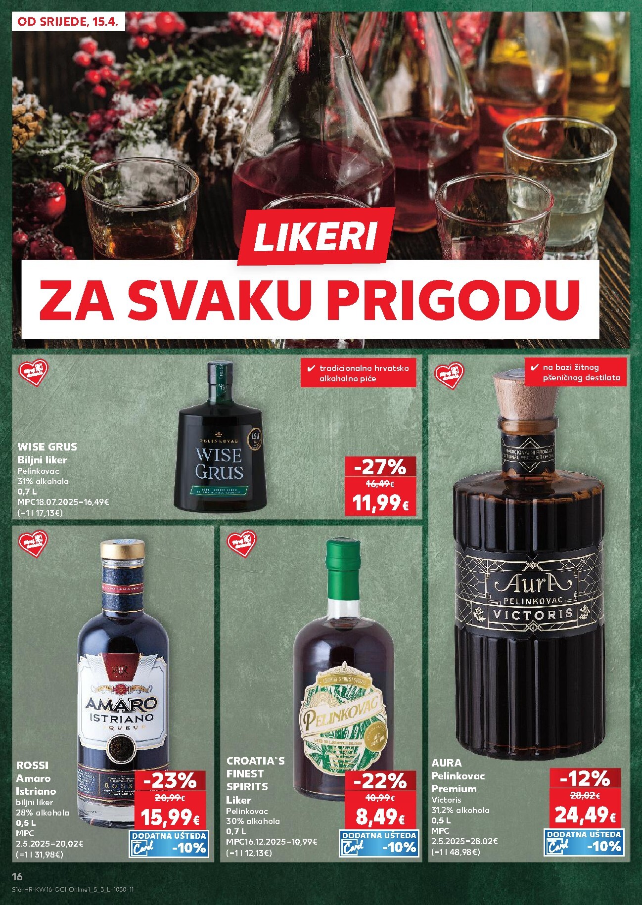 kaufland - Kaufland - Želiš još bogatiju ponudu letak za sljedeći tjedan od srijede 15.04.2026 do utorka 21.04.2026 - page: 16