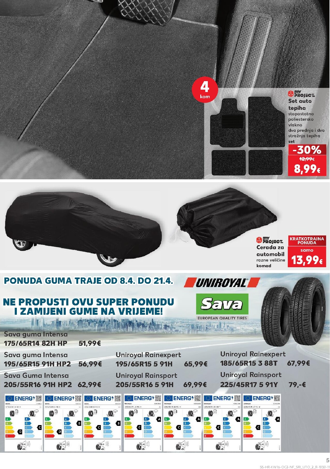 kaufland - Kaufland - Neprehrambenih proizvoda letak za sljedeći tjedan od srijede 15.04.2026 do utorka 21.04.2026 - page: 5