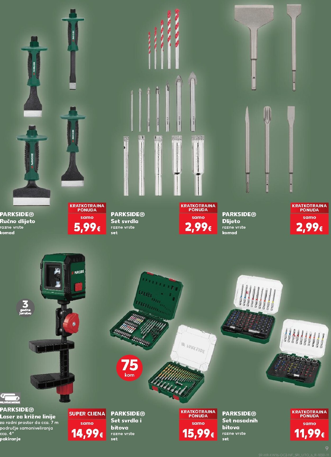 kaufland - Kaufland - Neprehrambenih proizvoda letak za sljedeći tjedan od srijede 15.04.2026 do utorka 21.04.2026 - page: 9