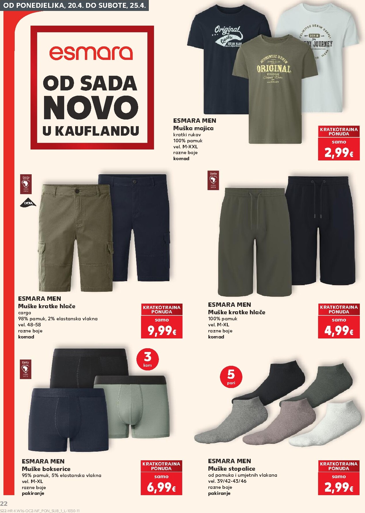 kaufland - Kaufland - Neprehrambenih proizvoda letak za sljedeći tjedan od srijede 15.04.2026 do utorka 21.04.2026 - page: 22