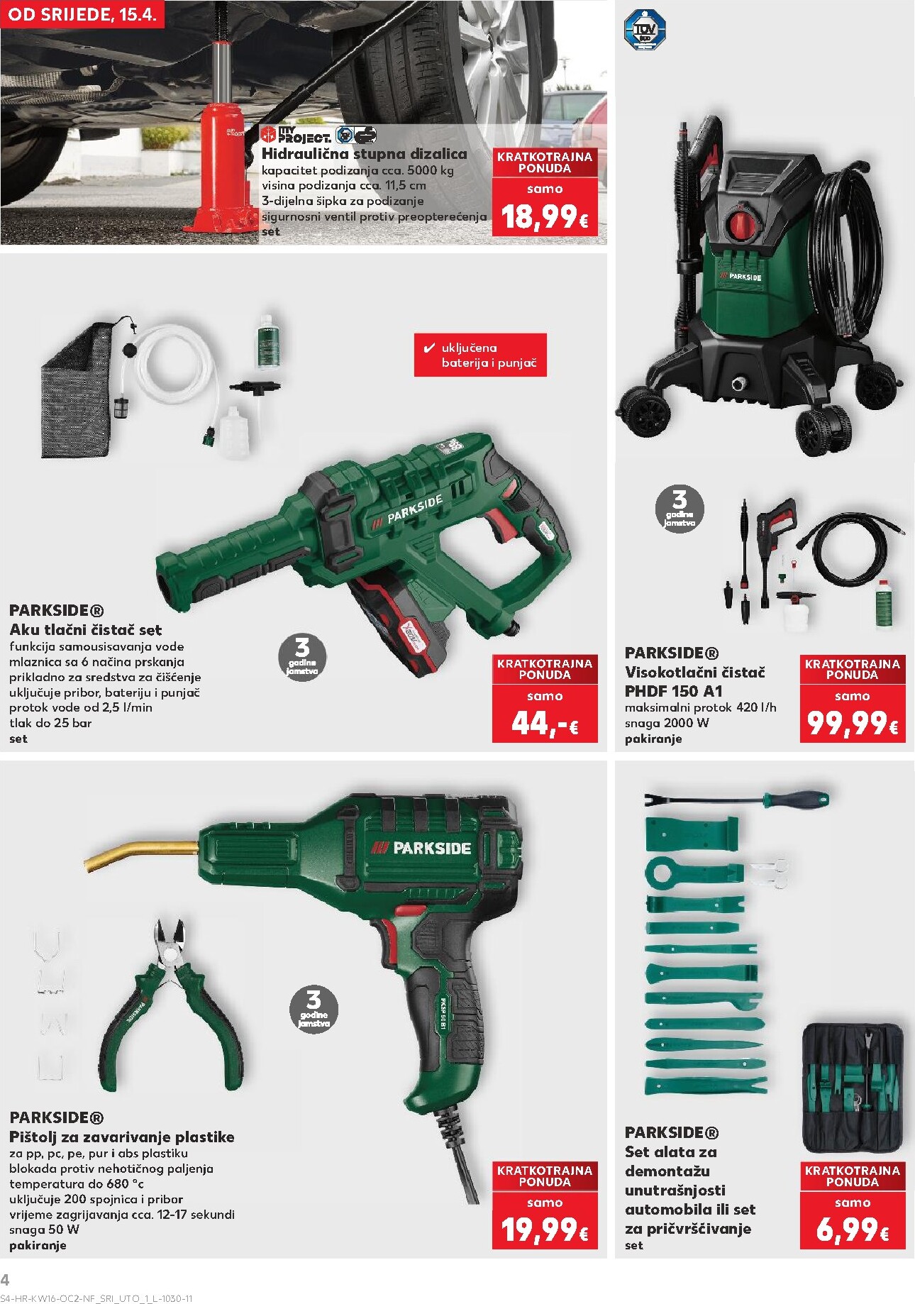 kaufland - Kaufland - Neprehrambenih proizvoda letak za sljedeći tjedan od srijede 15.04.2026 do utorka 21.04.2026 - page: 4