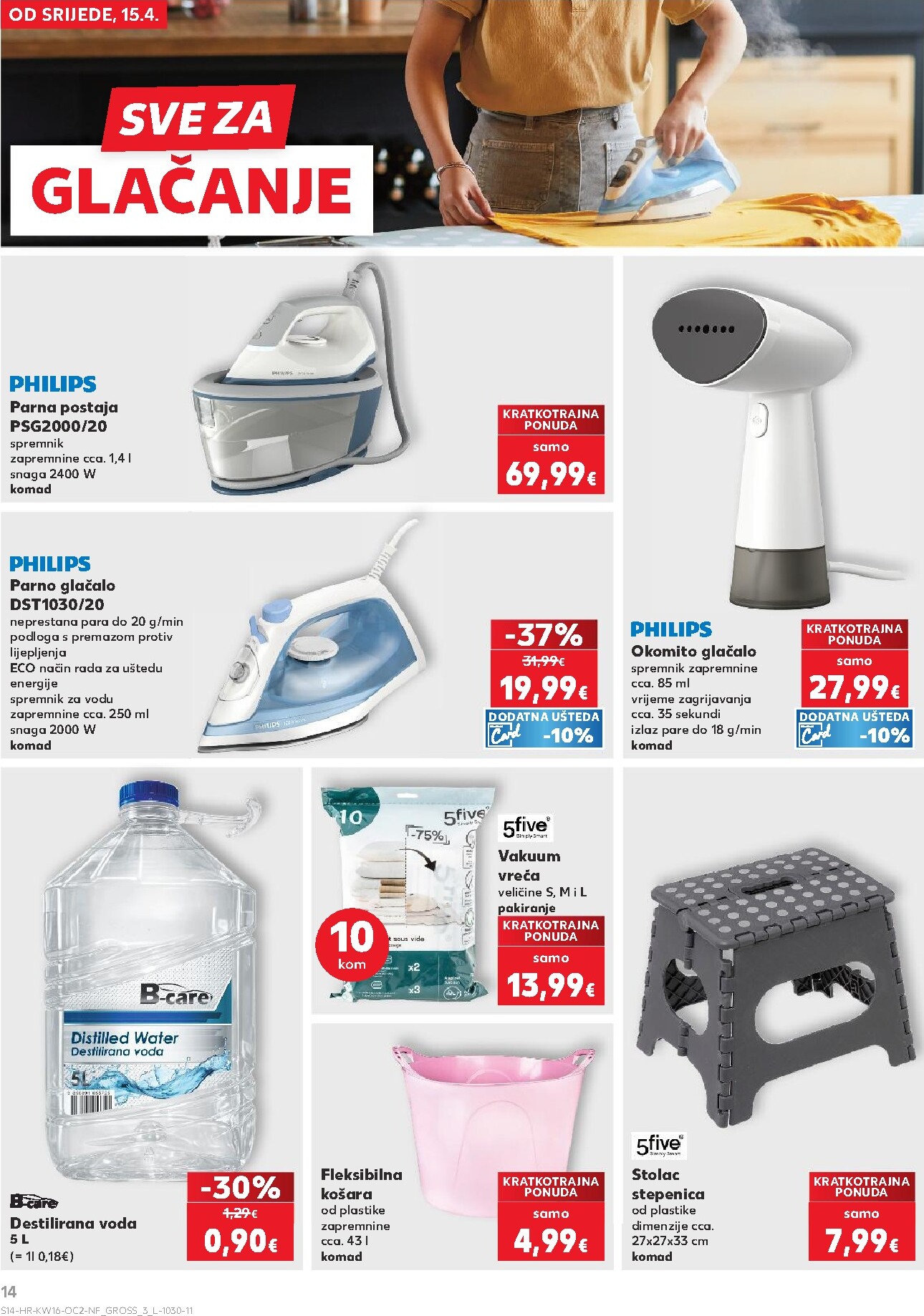 kaufland - Kaufland - Neprehrambenih proizvoda letak za sljedeći tjedan od srijede 15.04.2026 do utorka 21.04.2026 - page: 14