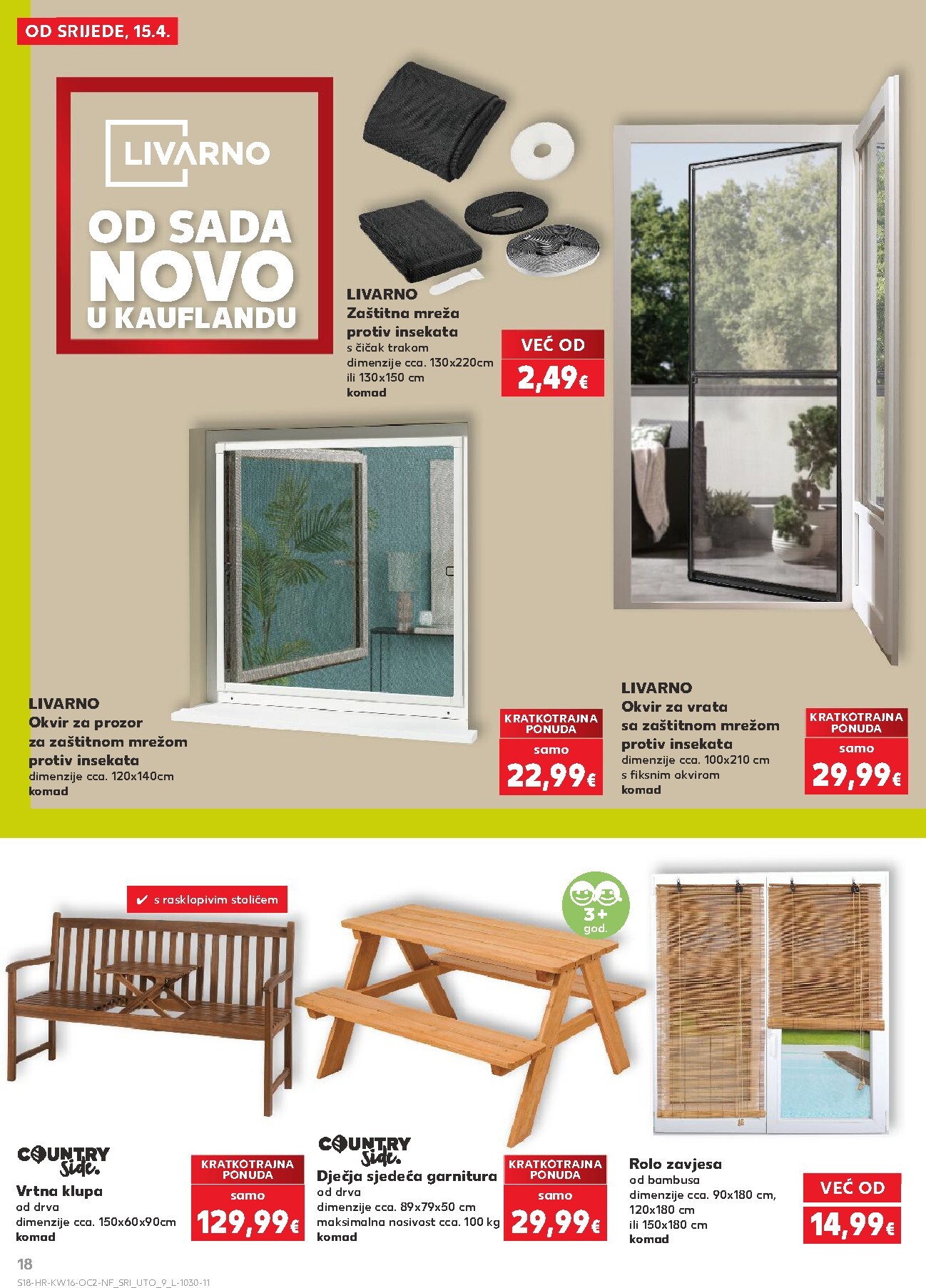 kaufland - Kaufland - Neprehrambenih proizvoda letak za sljedeći tjedan od srijede 15.04.2026 do utorka 21.04.2026 - page: 18