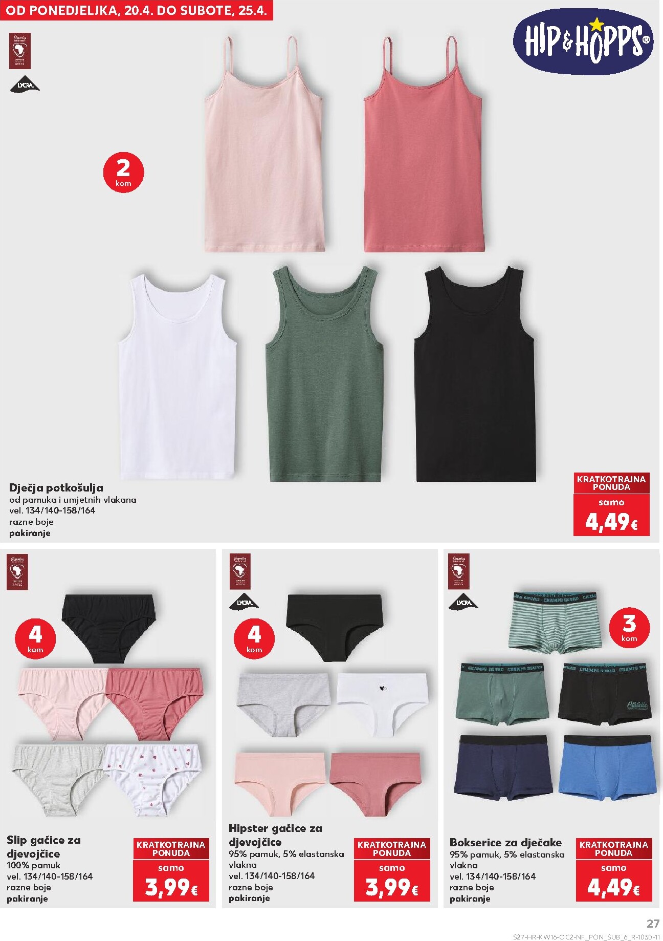 kaufland - Kaufland - Neprehrambenih proizvoda letak za sljedeći tjedan od srijede 15.04.2026 do utorka 21.04.2026 - page: 27