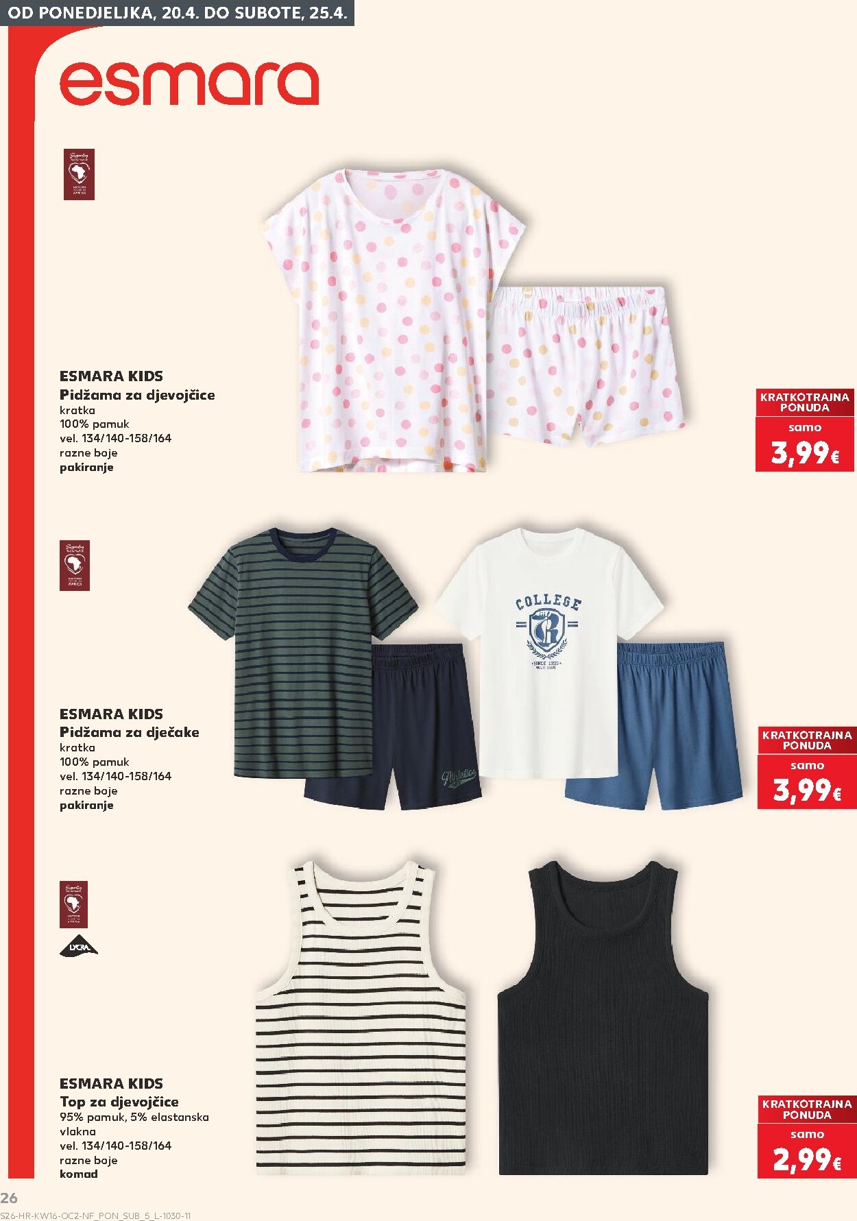 kaufland - Kaufland - Neprehrambenih proizvoda letak za sljedeći tjedan od srijede 15.04.2026 do utorka 21.04.2026 - page: 26