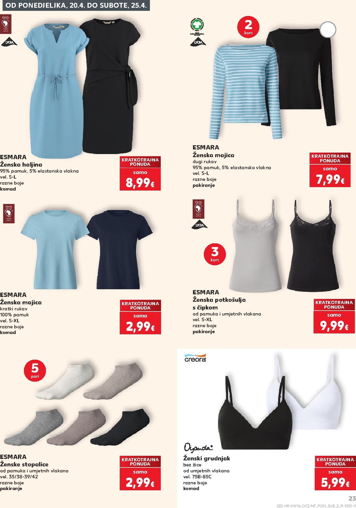 kaufland - Kaufland - Neprehrambenih proizvoda letak za sljedeći tjedan od srijede 15.04.2026 do utorka 21.04.2026 - page: 23