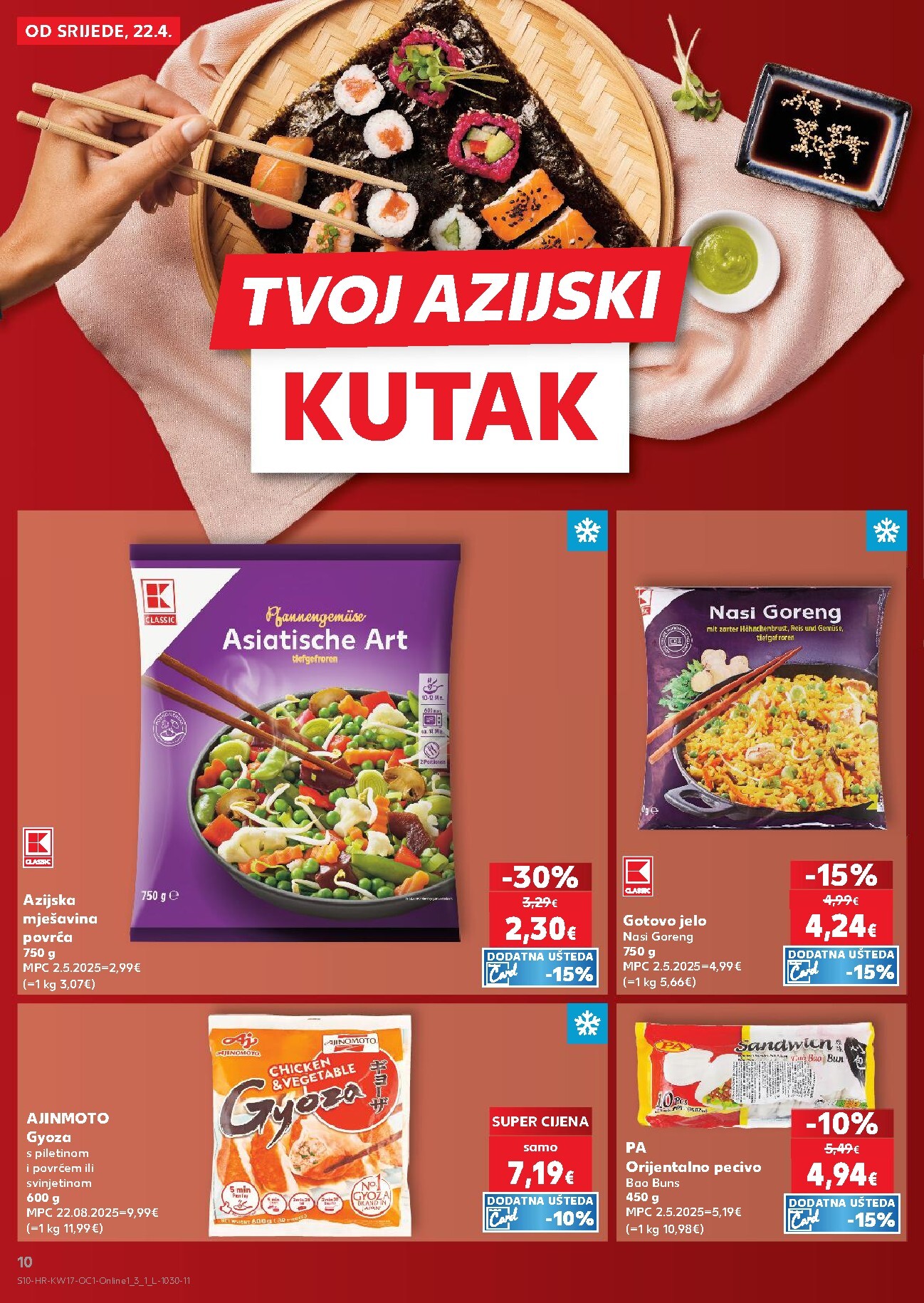 kaufland - Kaufland - Želiš još bogatiju ponudu letak za sljedeći tjedan od srijede 22.04.2026 do utorka 28.04.2026 - page: 10