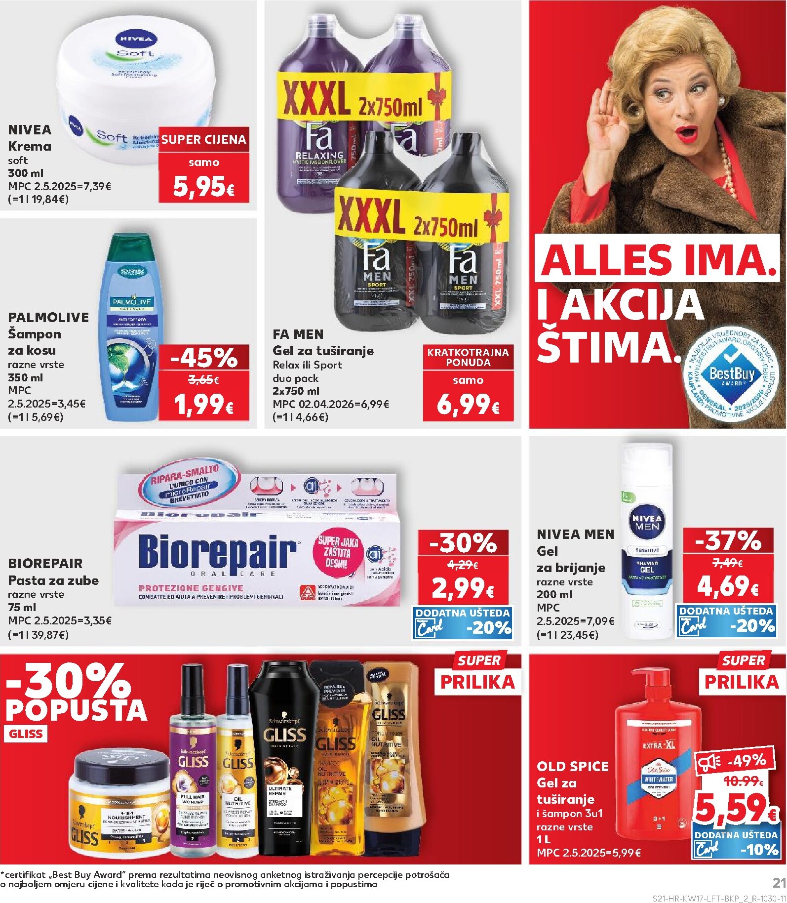 kaufland - Kaufland letak za sljedeći tjedan od srijede 22.04.2026 do utorka 28.04.2026 - page: 21