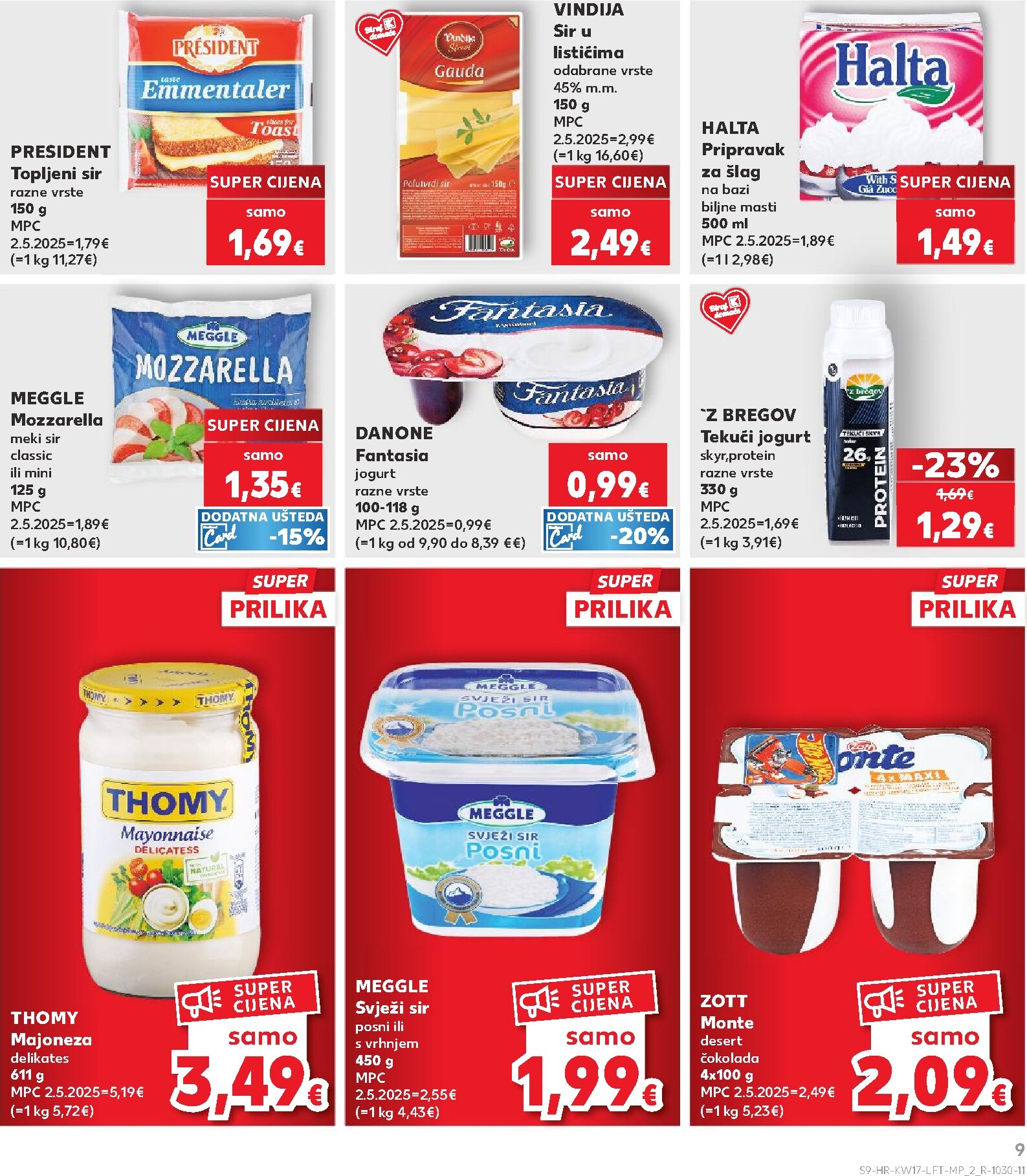 kaufland - Kaufland letak za sljedeći tjedan od srijede 22.04.2026 do utorka 28.04.2026 - page: 9