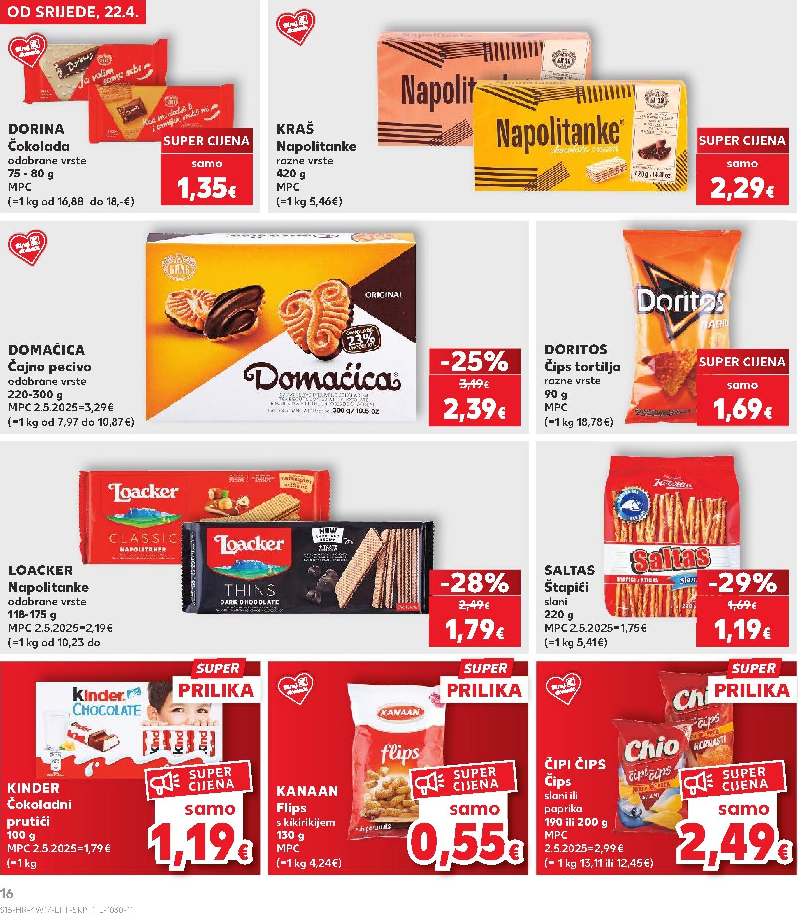 kaufland - Kaufland letak za sljedeći tjedan od srijede 22.04.2026 do utorka 28.04.2026 - page: 16