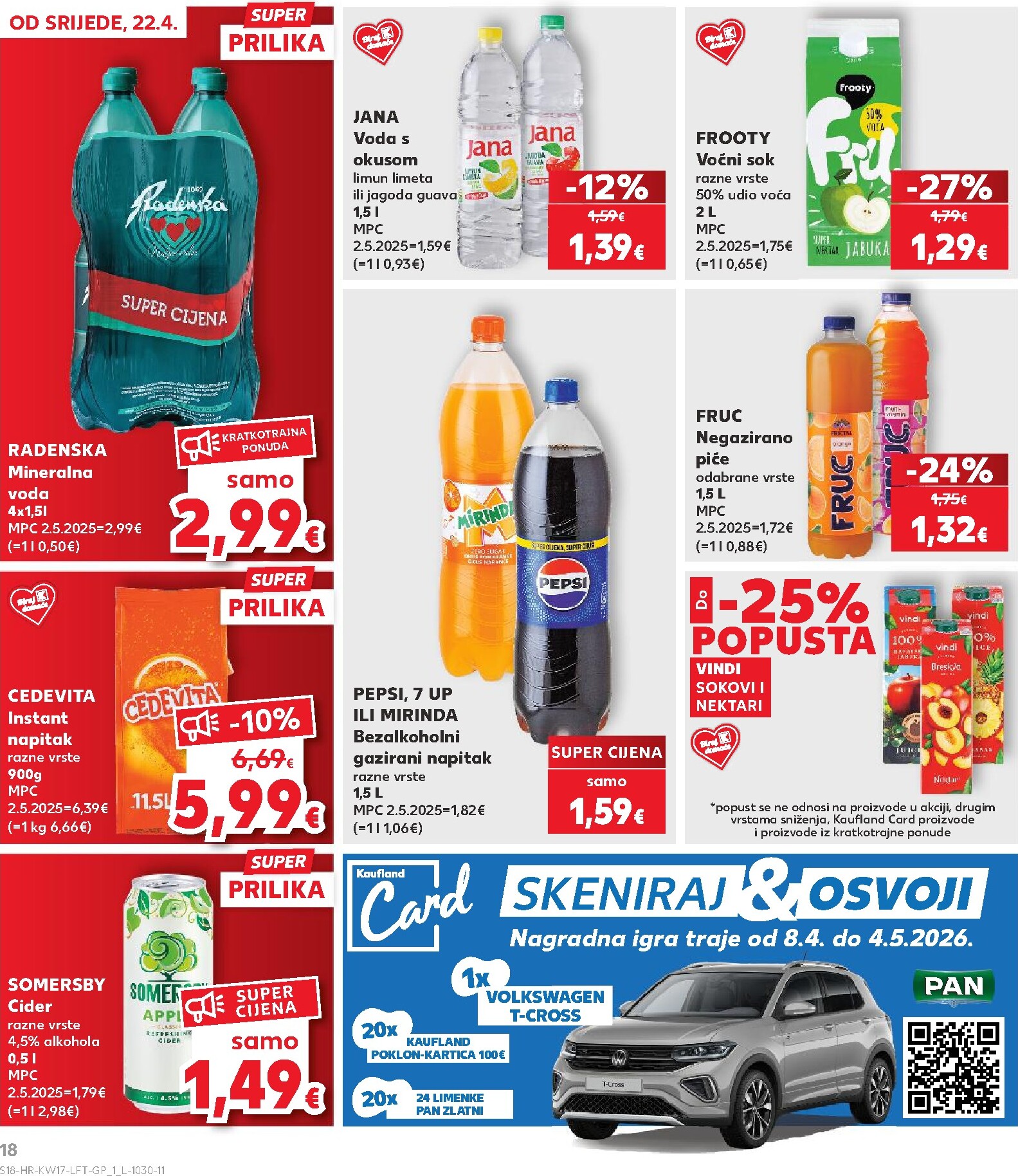 kaufland - Kaufland letak za sljedeći tjedan od srijede 22.04.2026 do utorka 28.04.2026 - page: 18