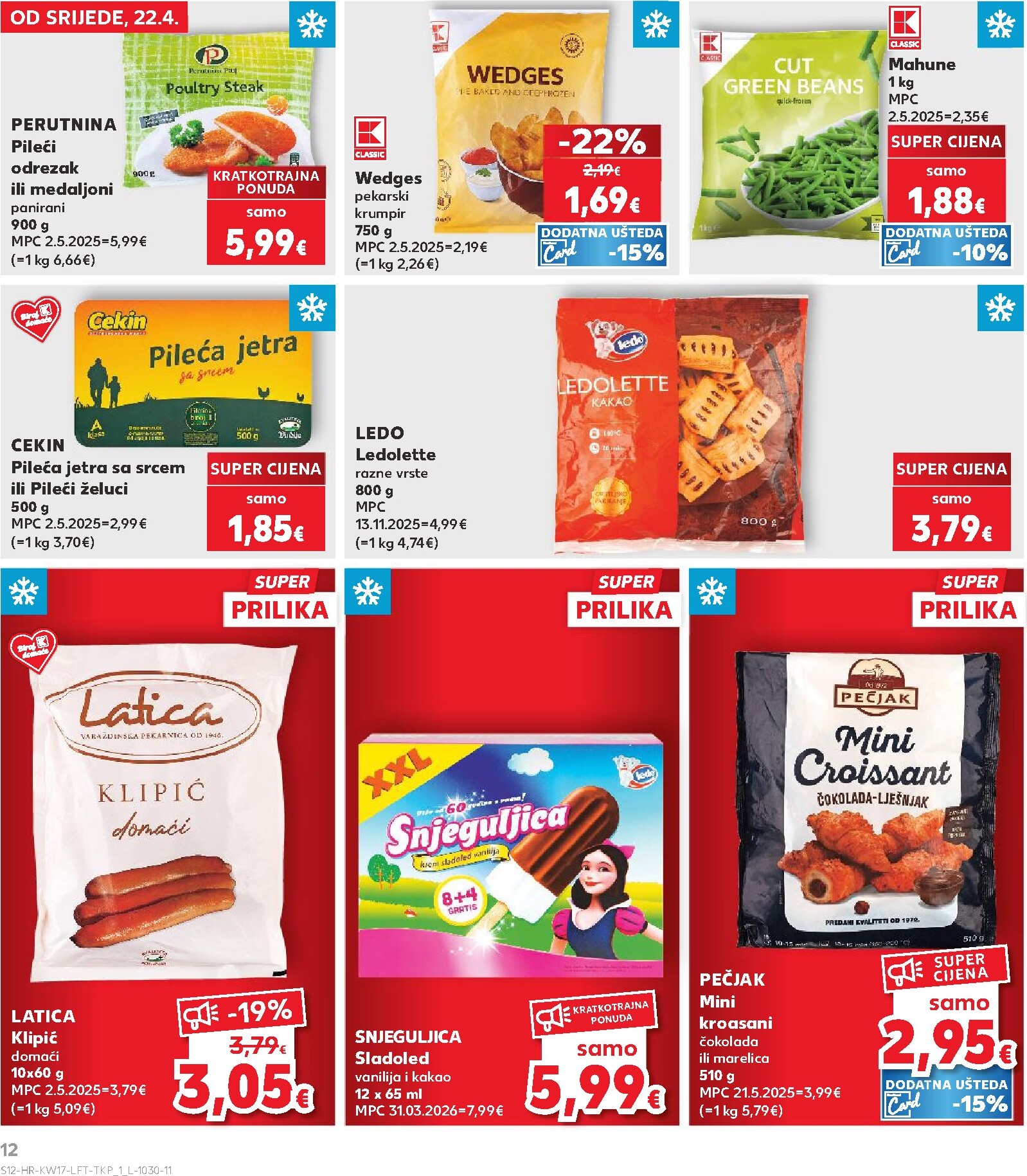 kaufland - Kaufland letak za sljedeći tjedan od srijede 22.04.2026 do utorka 28.04.2026 - page: 12