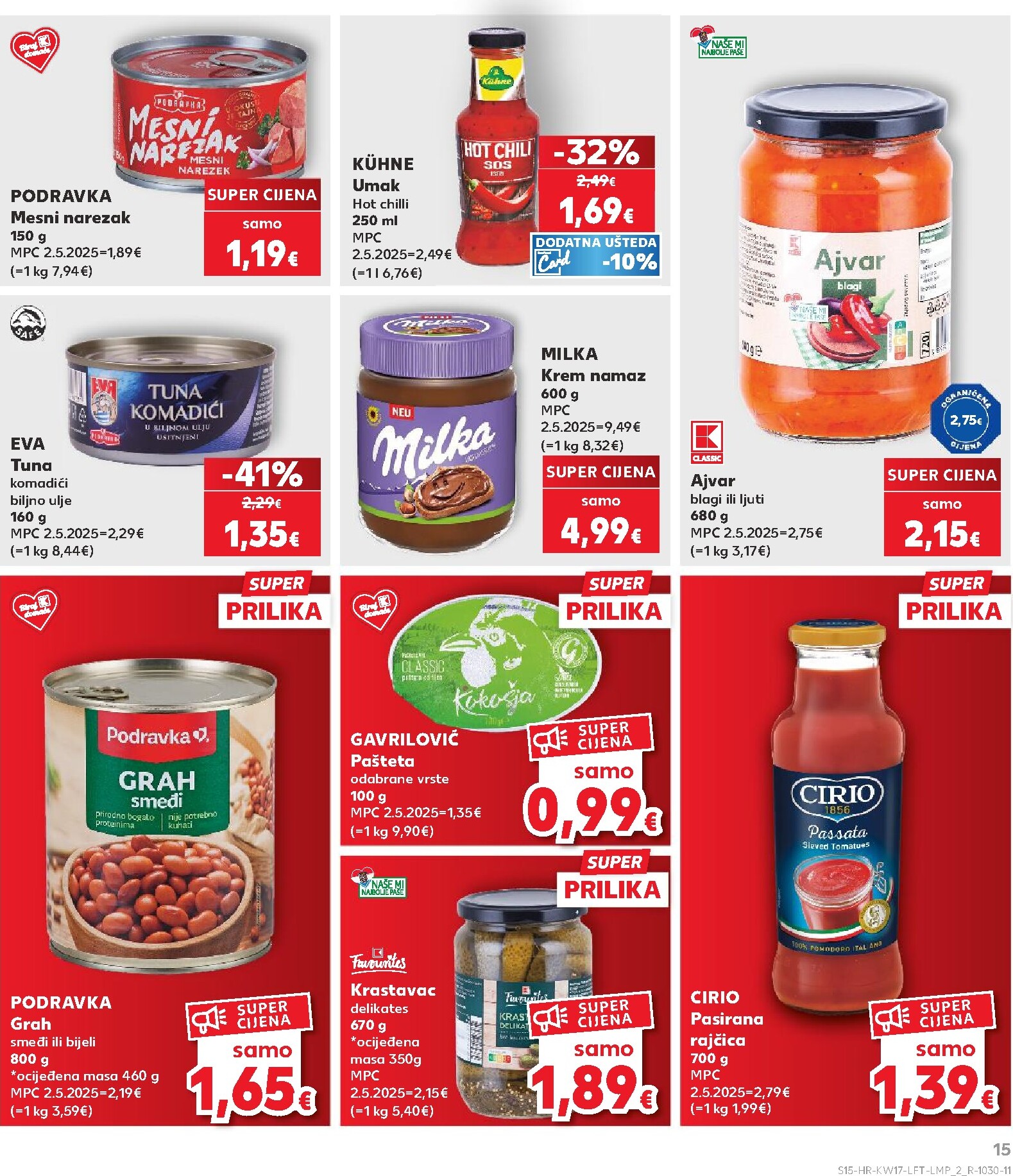 kaufland - Kaufland letak za sljedeći tjedan od srijede 22.04.2026 do utorka 28.04.2026 - page: 15