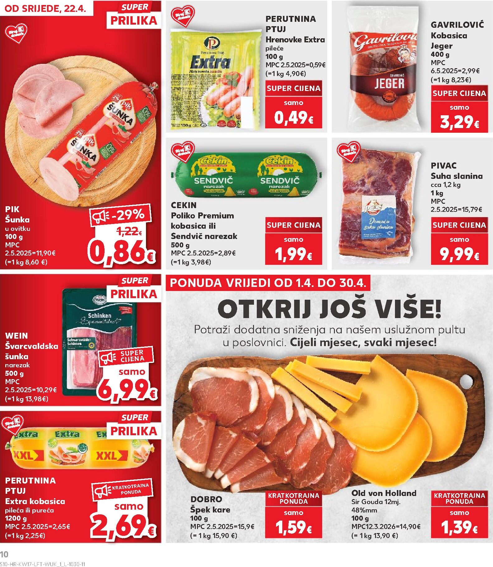 kaufland - Kaufland letak za sljedeći tjedan od srijede 22.04.2026 do utorka 28.04.2026 - page: 10