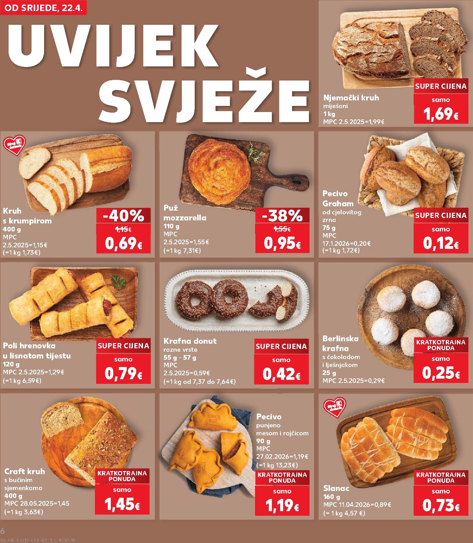 kaufland - Kaufland letak za sljedeći tjedan od srijede 22.04.2026 do utorka 28.04.2026 - page: 6