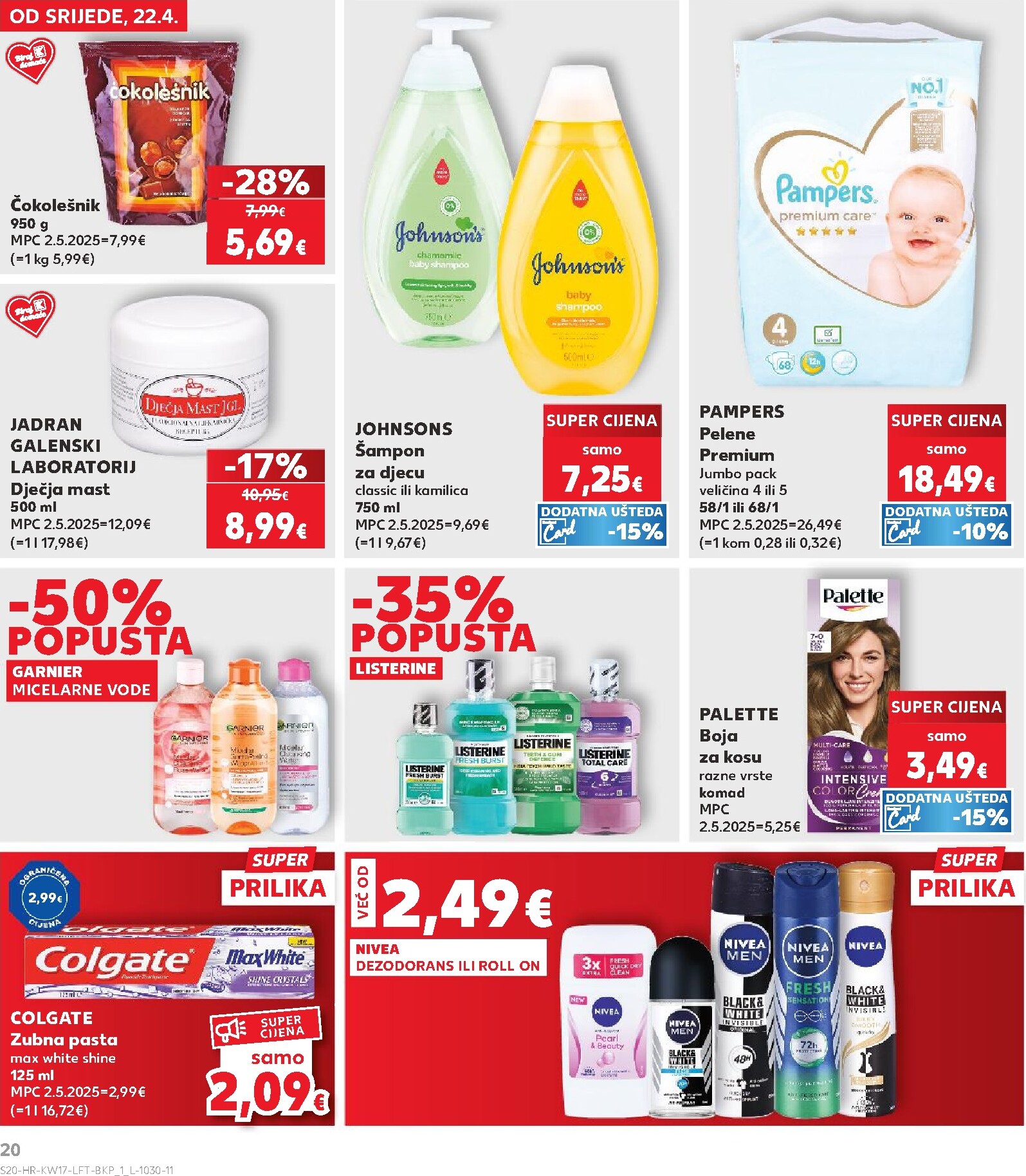 kaufland - Kaufland letak za sljedeći tjedan od srijede 22.04.2026 do utorka 28.04.2026 - page: 20