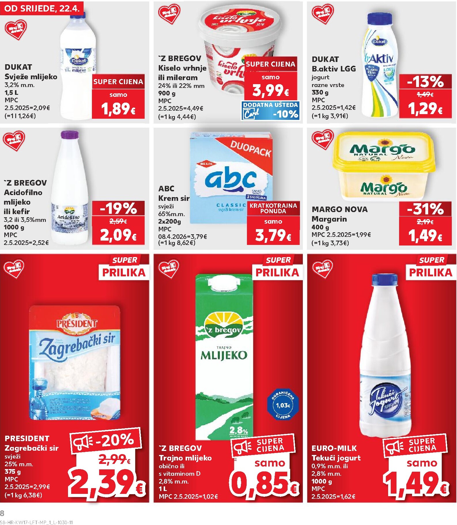 kaufland - Kaufland letak za sljedeći tjedan od srijede 22.04.2026 do utorka 28.04.2026 - page: 8