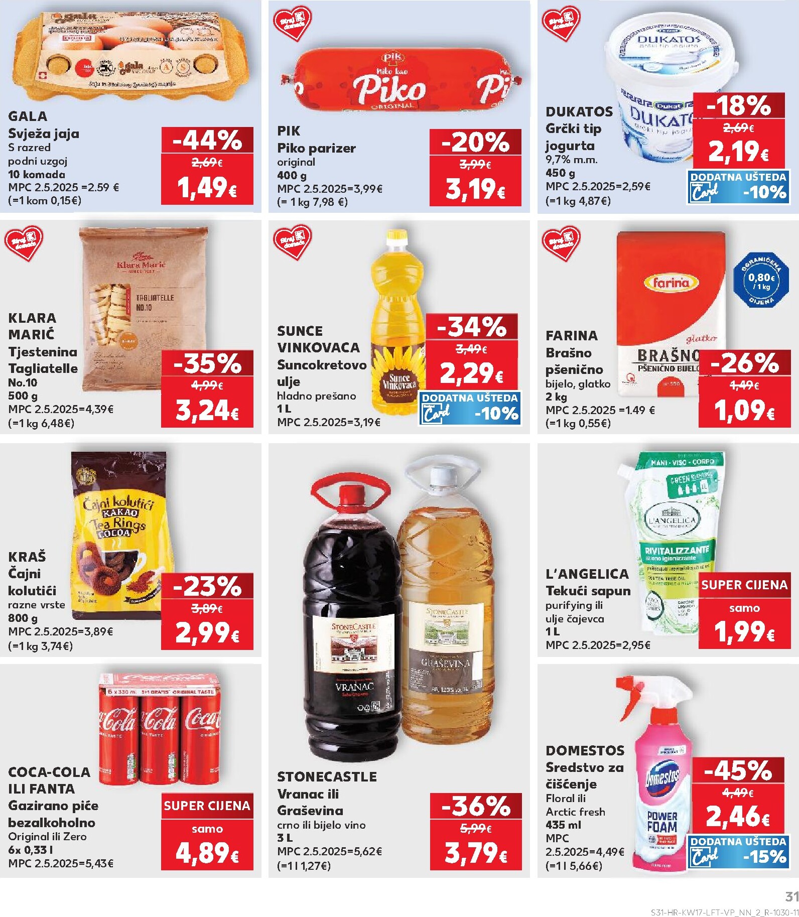 kaufland - Kaufland letak za sljedeći tjedan od srijede 22.04.2026 do utorka 28.04.2026 - page: 31