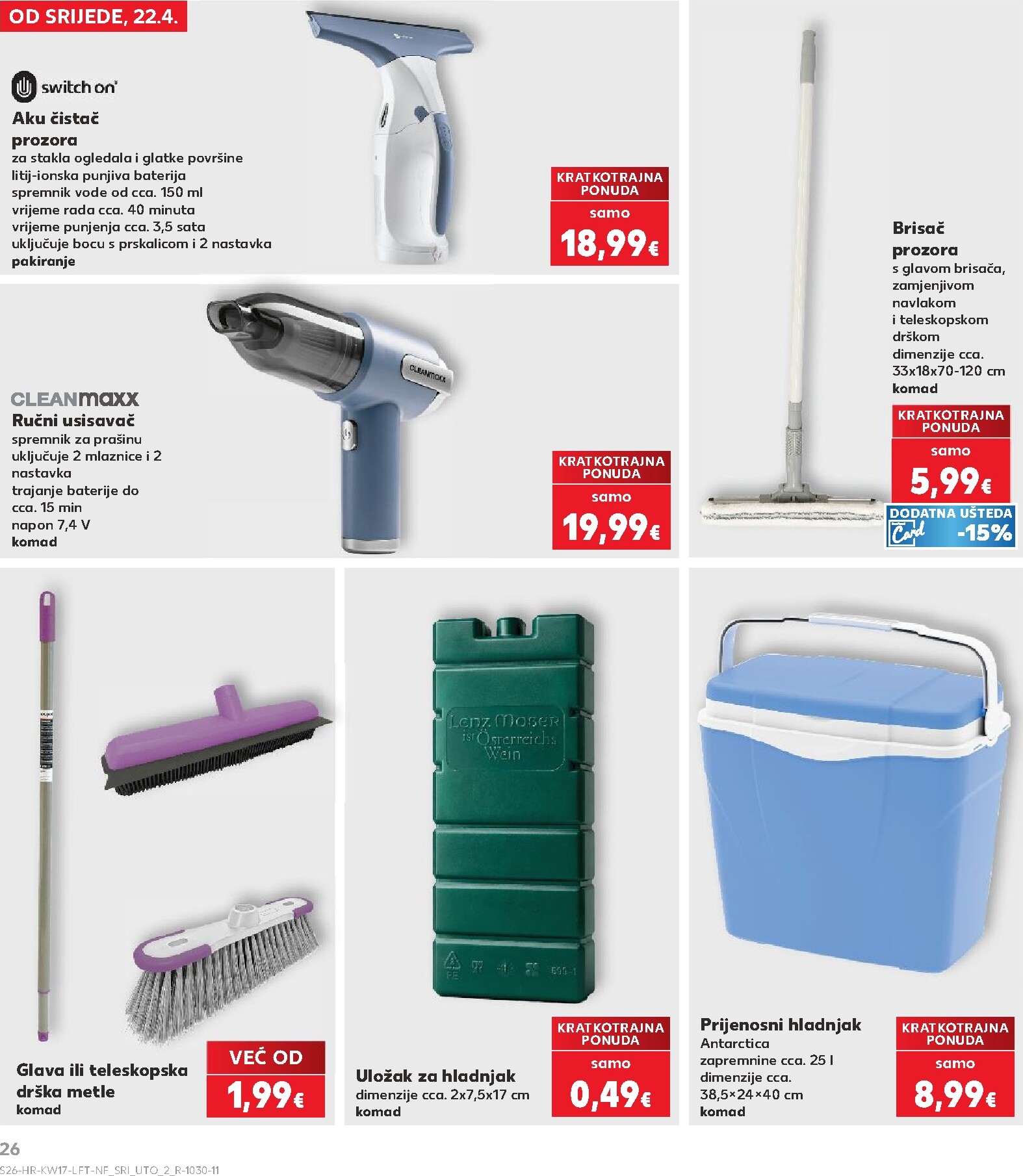 kaufland - Kaufland letak za sljedeći tjedan od srijede 22.04.2026 do utorka 28.04.2026 - page: 26