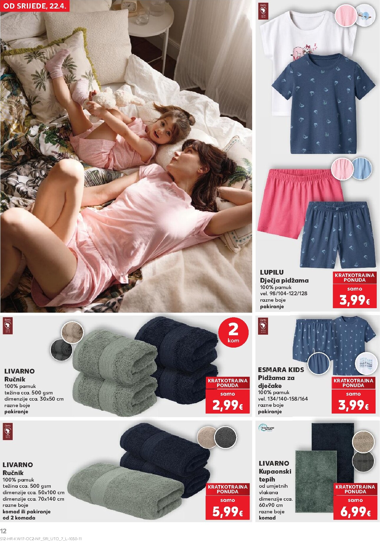 kaufland - Kaufland - Neprehrambenih proizvoda letak za sljedeći tjedan od srijede 22.04.2026 do utorka 28.04.2026 - page: 12