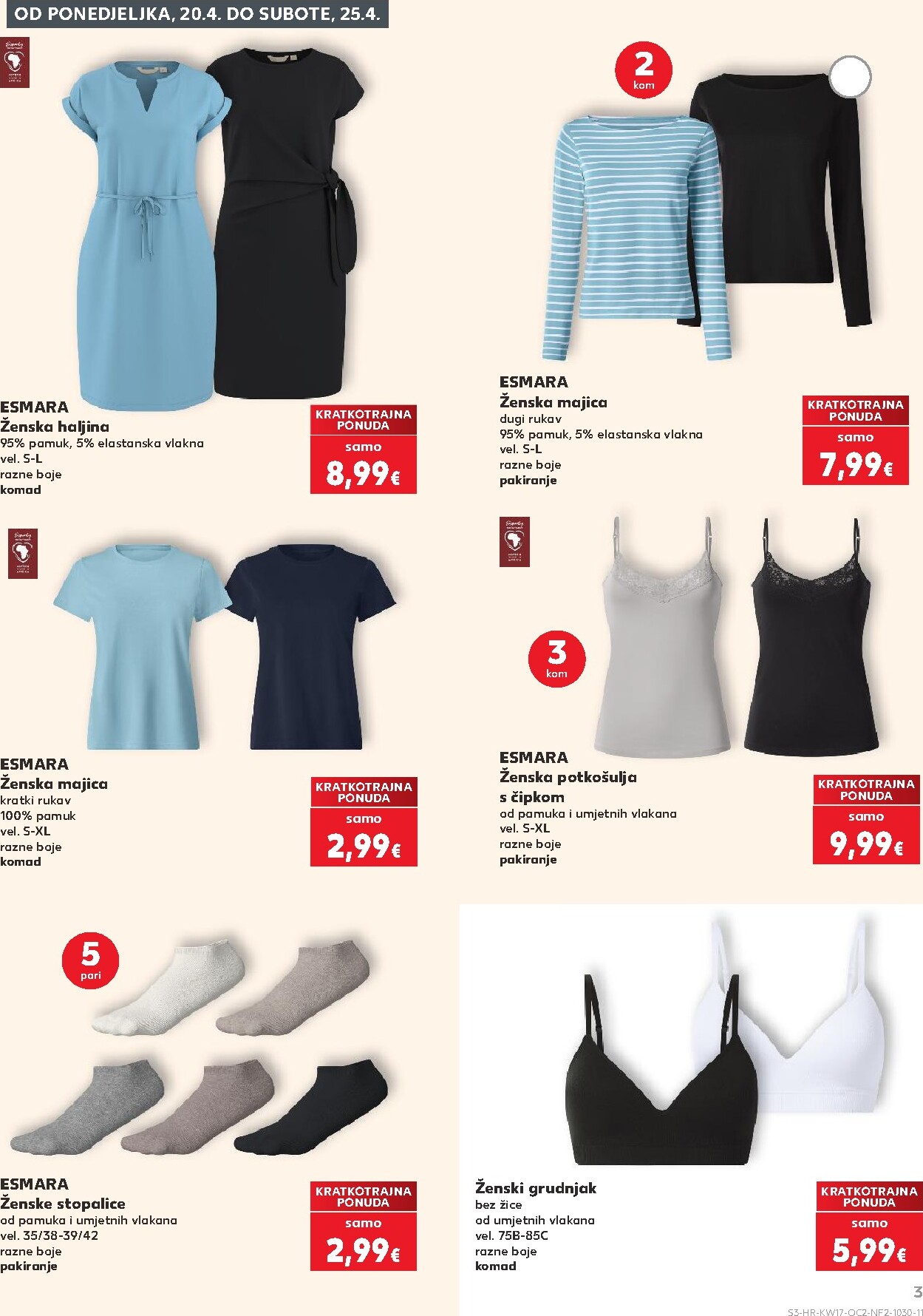 kaufland - Kaufland - Neprehrambenih proizvoda letak za sljedeći tjedan od srijede 22.04.2026 do utorka 28.04.2026 - page: 3