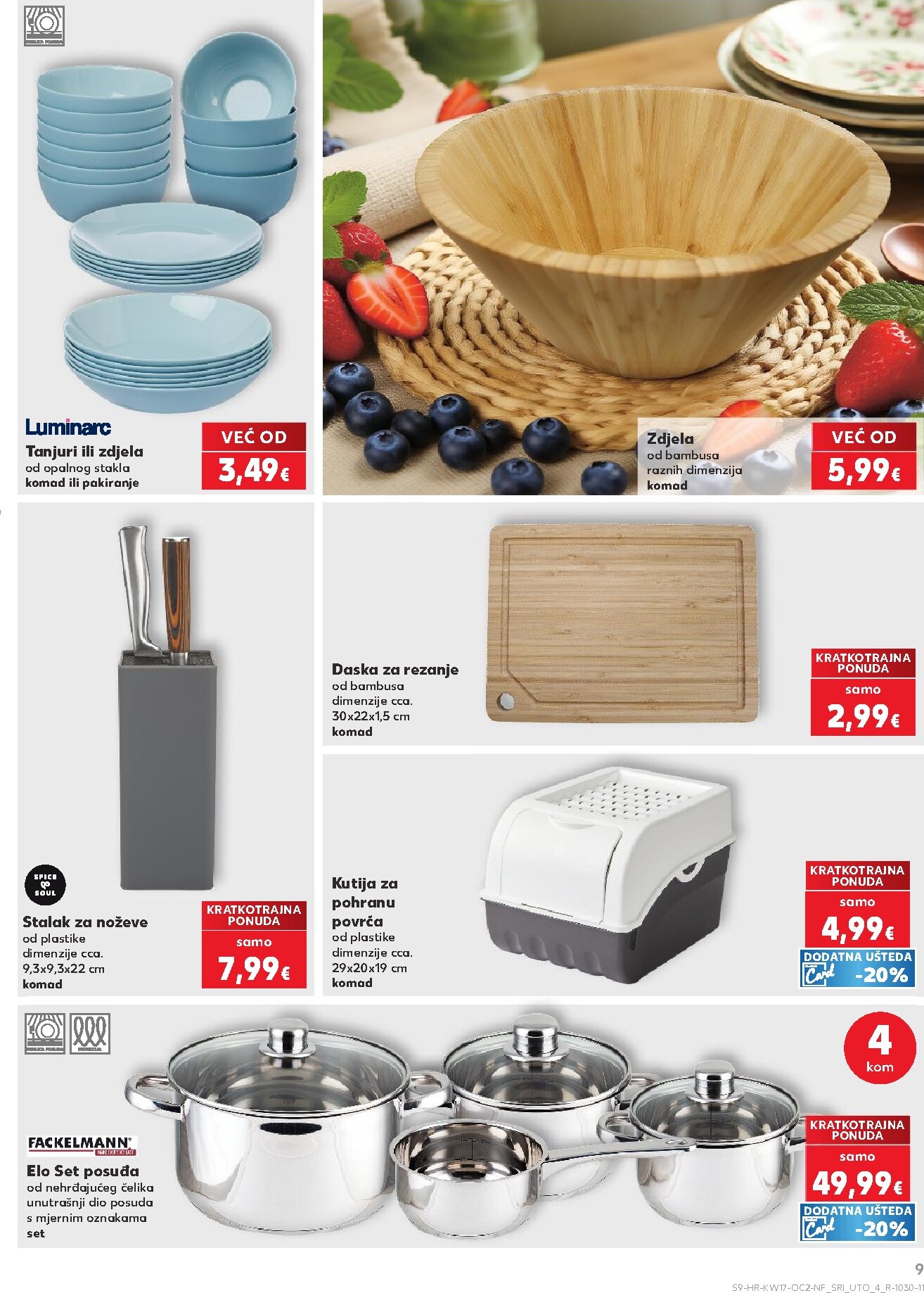 kaufland - Kaufland - Neprehrambenih proizvoda letak za sljedeći tjedan od srijede 22.04.2026 do utorka 28.04.2026 - page: 9