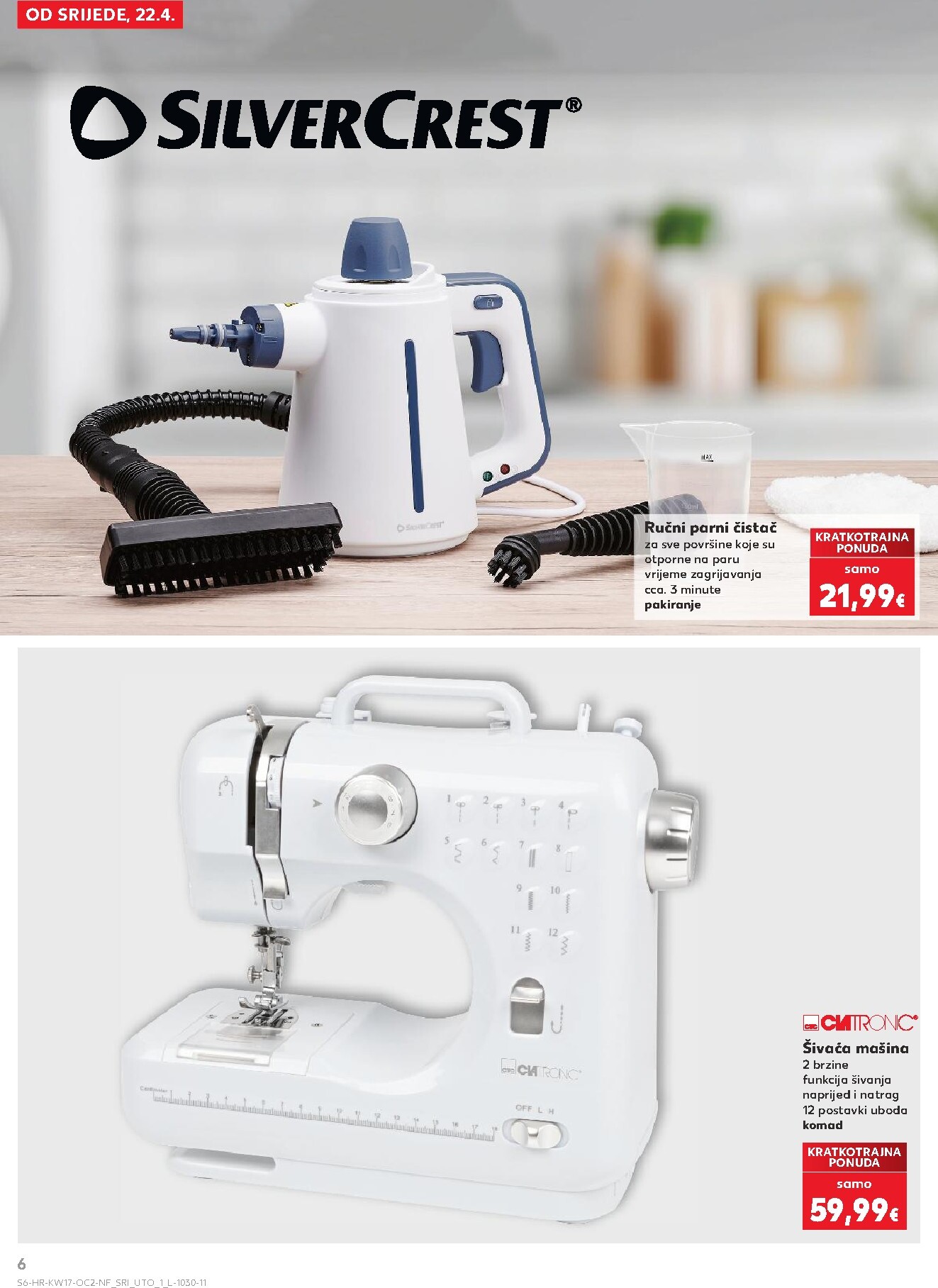 kaufland - Kaufland - Neprehrambenih proizvoda letak za sljedeći tjedan od srijede 22.04.2026 do utorka 28.04.2026 - page: 6