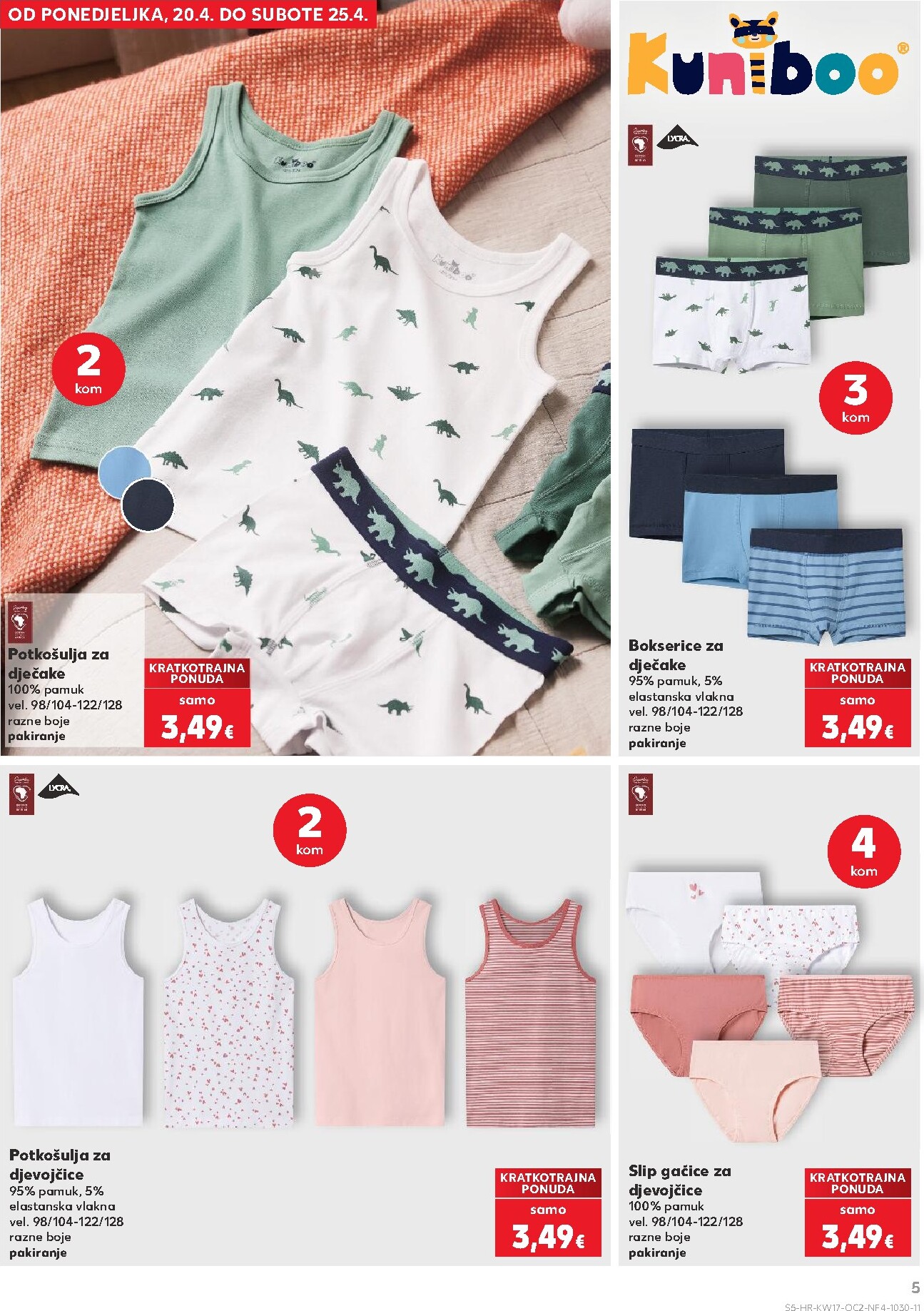 kaufland - Kaufland - Neprehrambenih proizvoda letak za sljedeći tjedan od srijede 22.04.2026 do utorka 28.04.2026 - page: 5