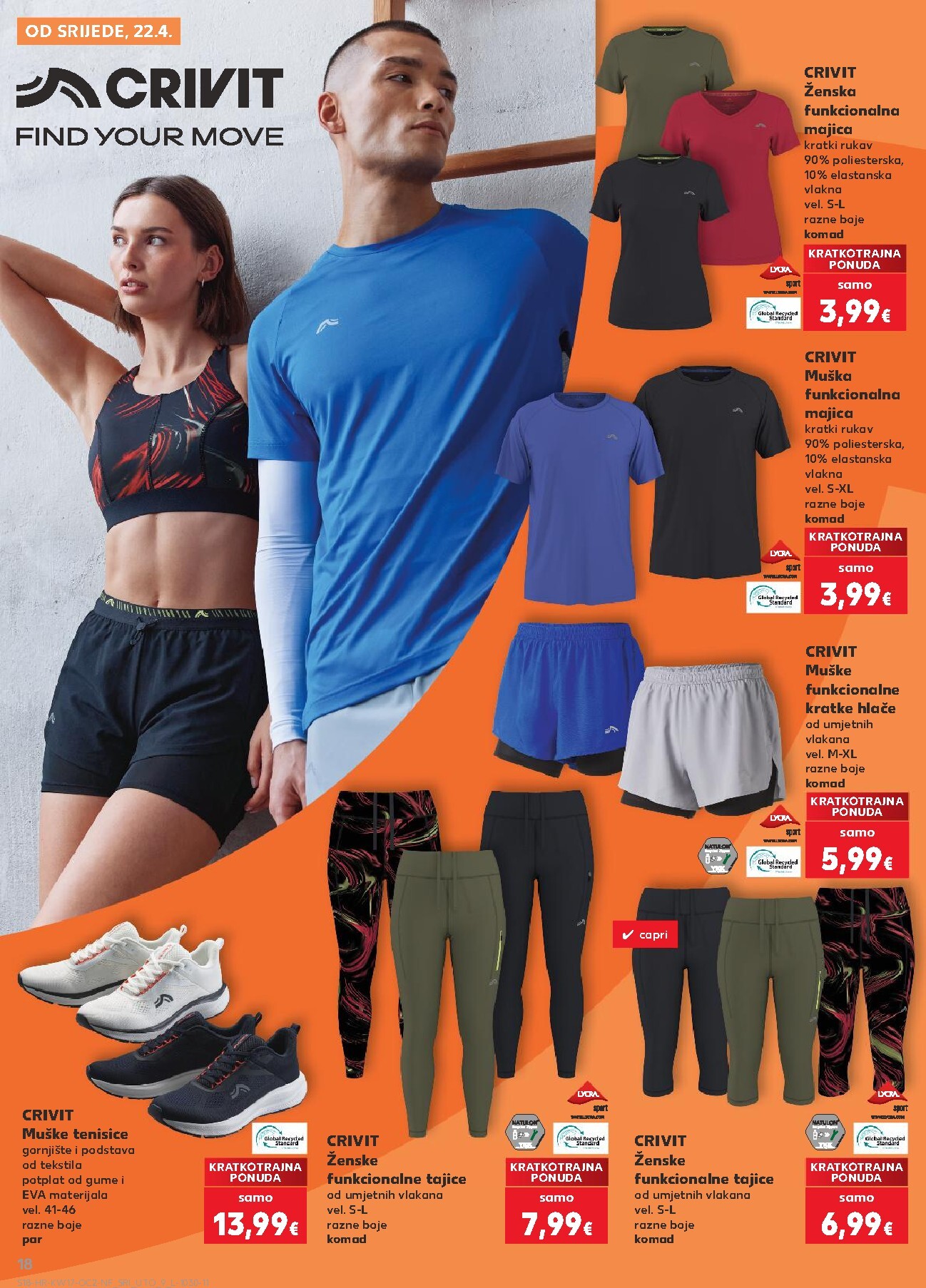 kaufland - Kaufland - Neprehrambenih proizvoda letak za sljedeći tjedan od srijede 22.04.2026 do utorka 28.04.2026 - page: 18