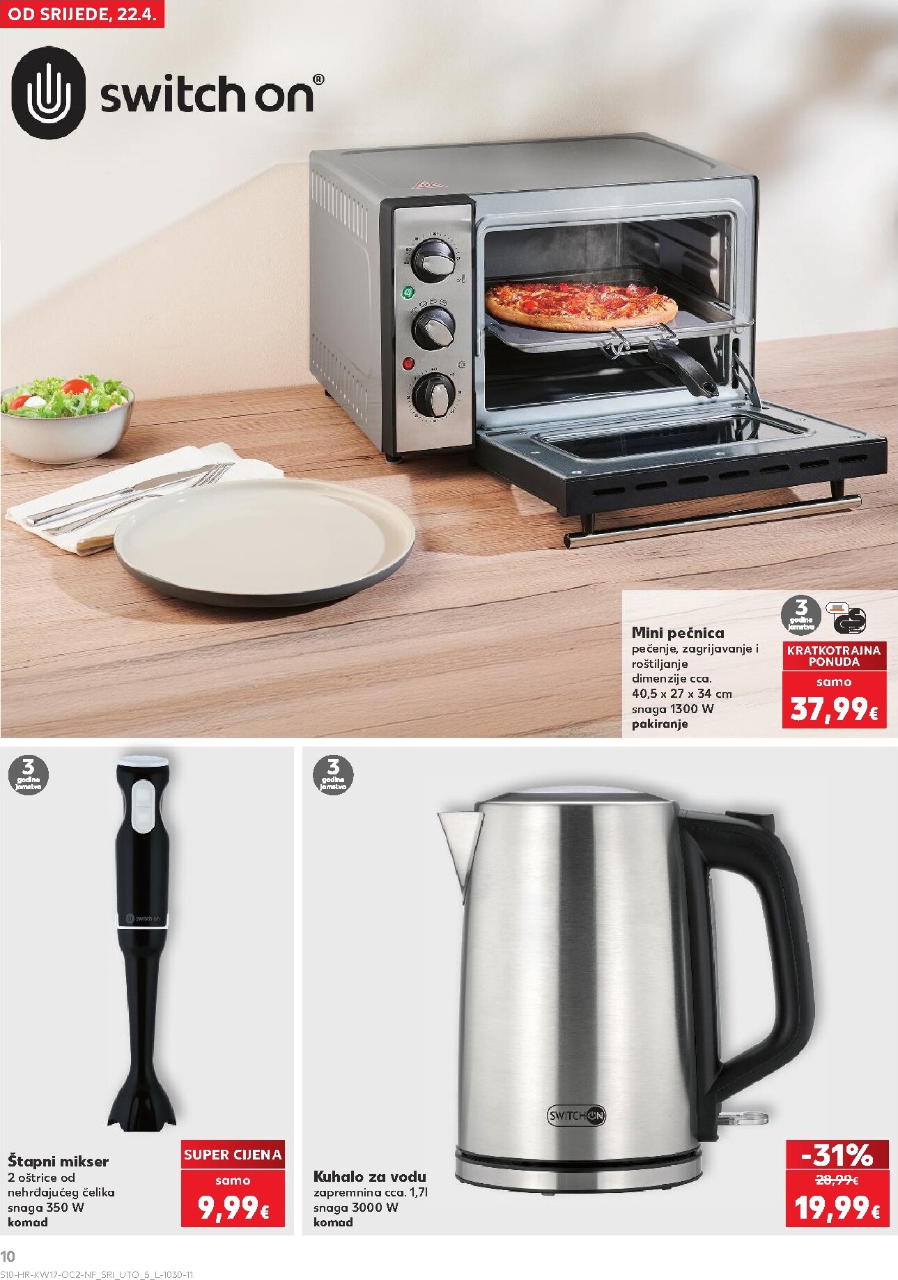 kaufland - Kaufland - Neprehrambenih proizvoda letak za sljedeći tjedan od srijede 22.04.2026 do utorka 28.04.2026 - page: 10