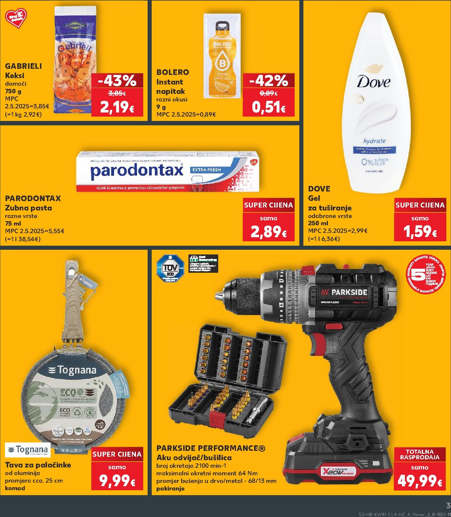 kaufland - Kaufland - Cijene letak za sljedeći tjedan od srijede 22.04.2026 do utorka 28.04.2026 - page: 3