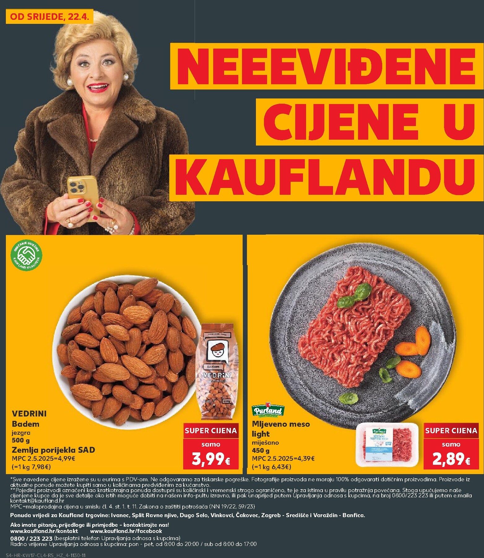 kaufland - Kaufland - Cijene letak za sljedeći tjedan od srijede 22.04.2026 do utorka 28.04.2026 - page: 4