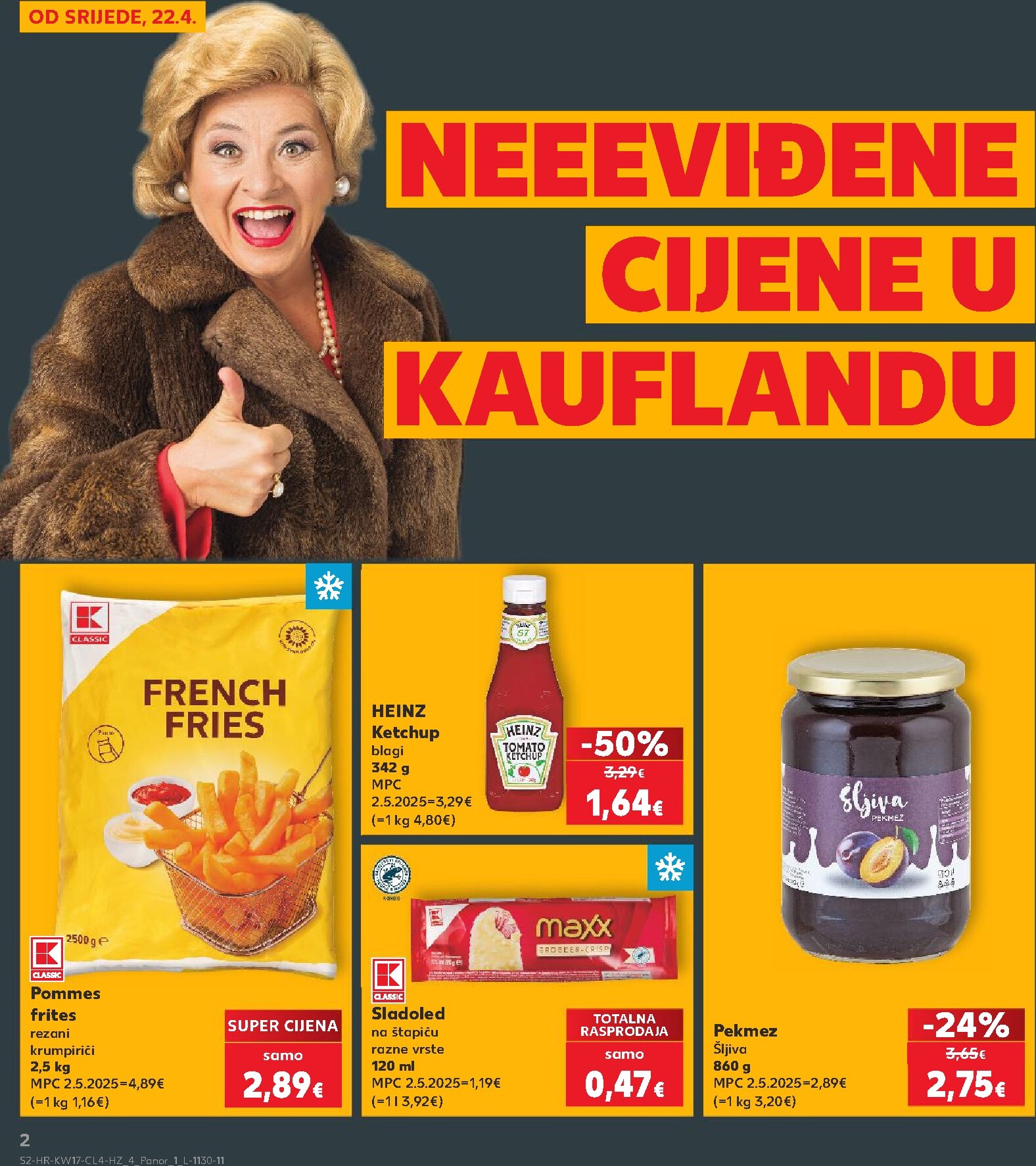 kaufland - Kaufland - Cijene letak za sljedeći tjedan od srijede 22.04.2026 do utorka 28.04.2026 - page: 2
